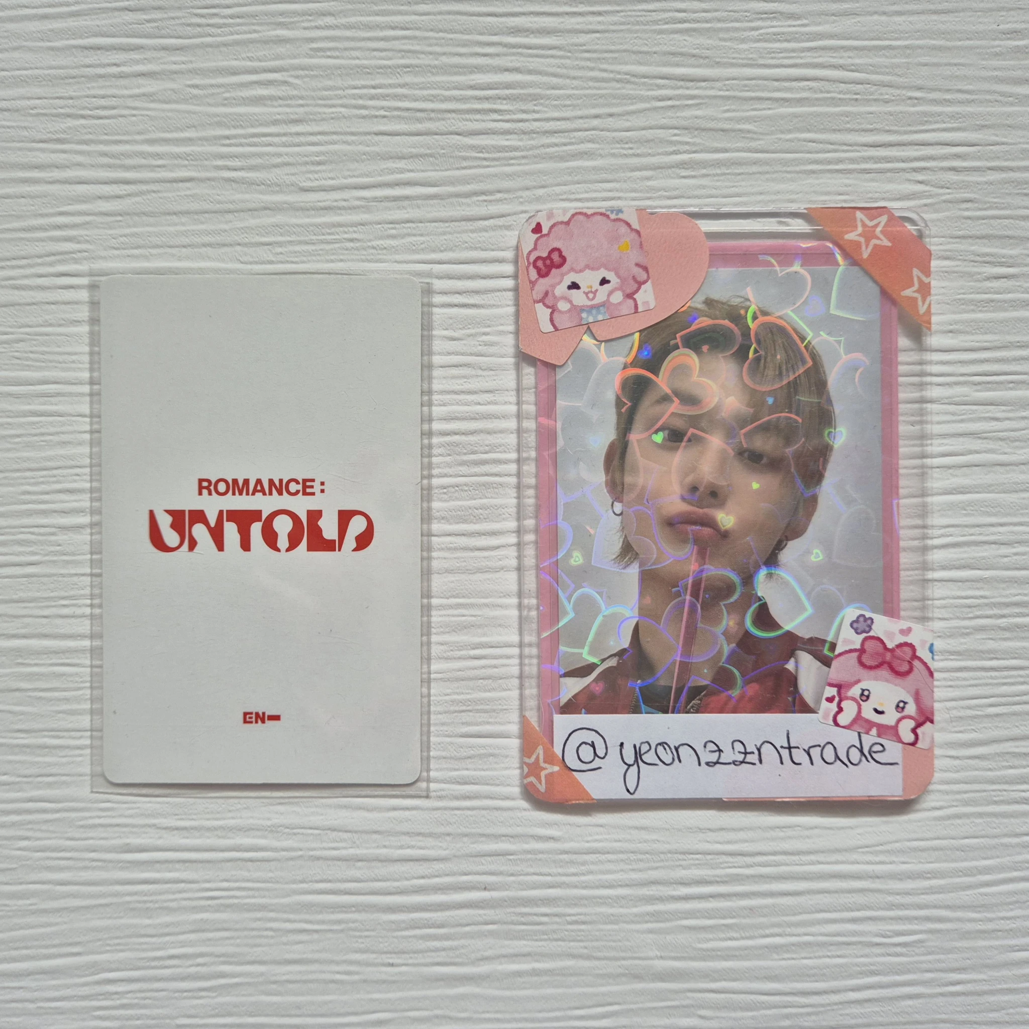 ENHYPEN Ni-ki ENHYPEN - Ni-ki - ROMANCE: UNTOLD Album engene ver. a ver. listing photo 2