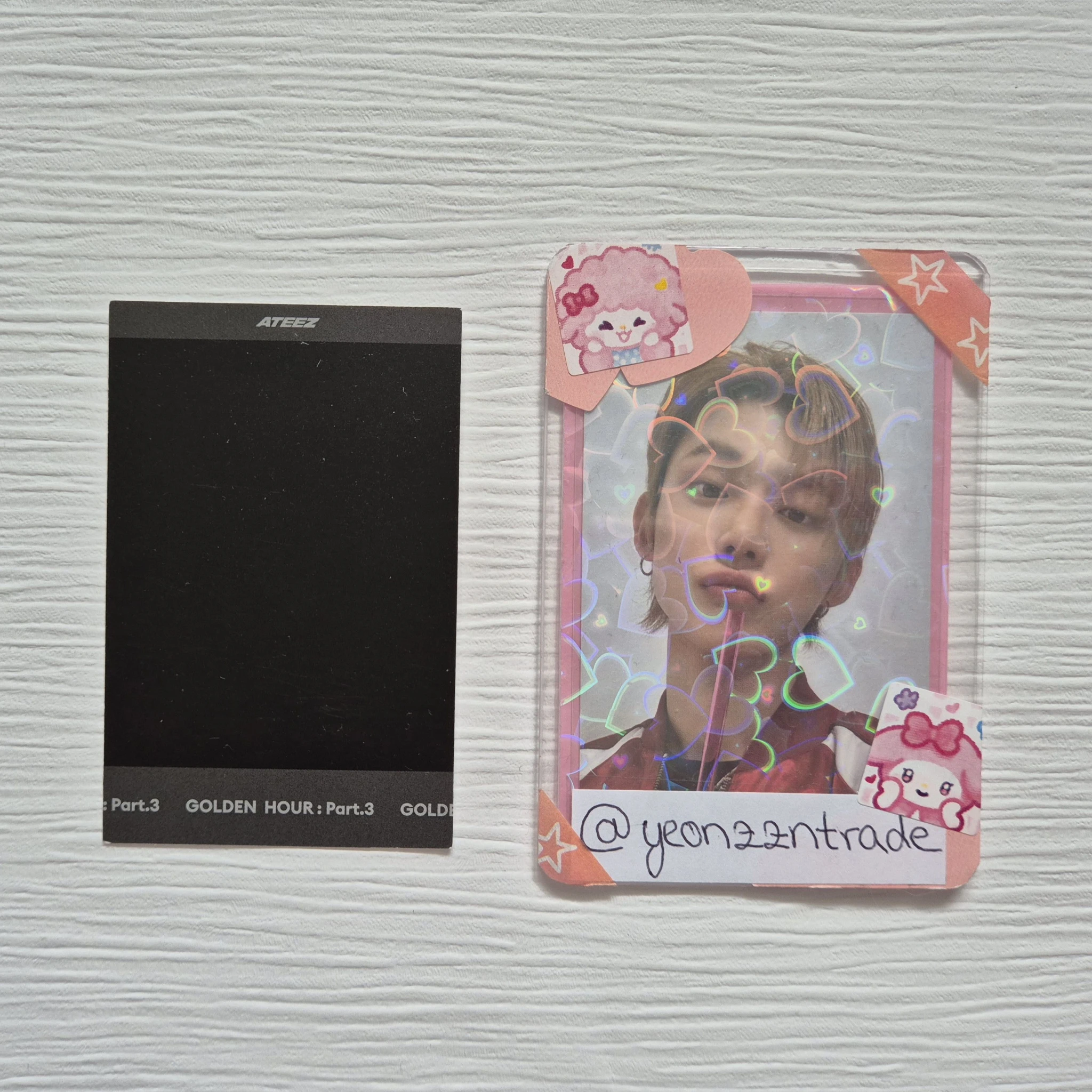 ATEEZ San ATEEZ - San - Golden Hour : Part.3 Album poca album polaroid listing photo 2