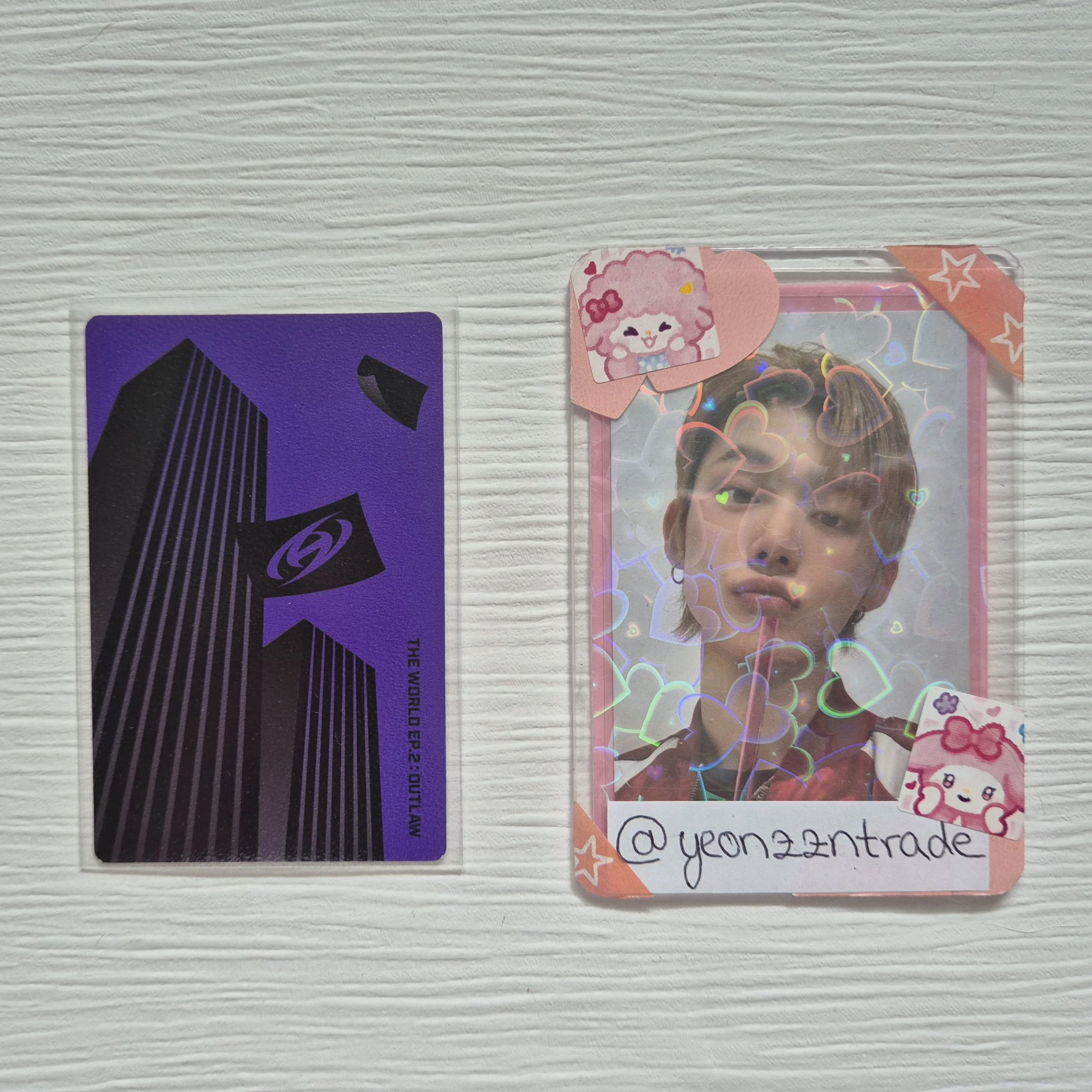 ATEEZ Seonghwa ATEEZ - Seonghwa - THE WORLD EP.2 : OUTLAW Album Diary Ver. album photocard listing photo 2