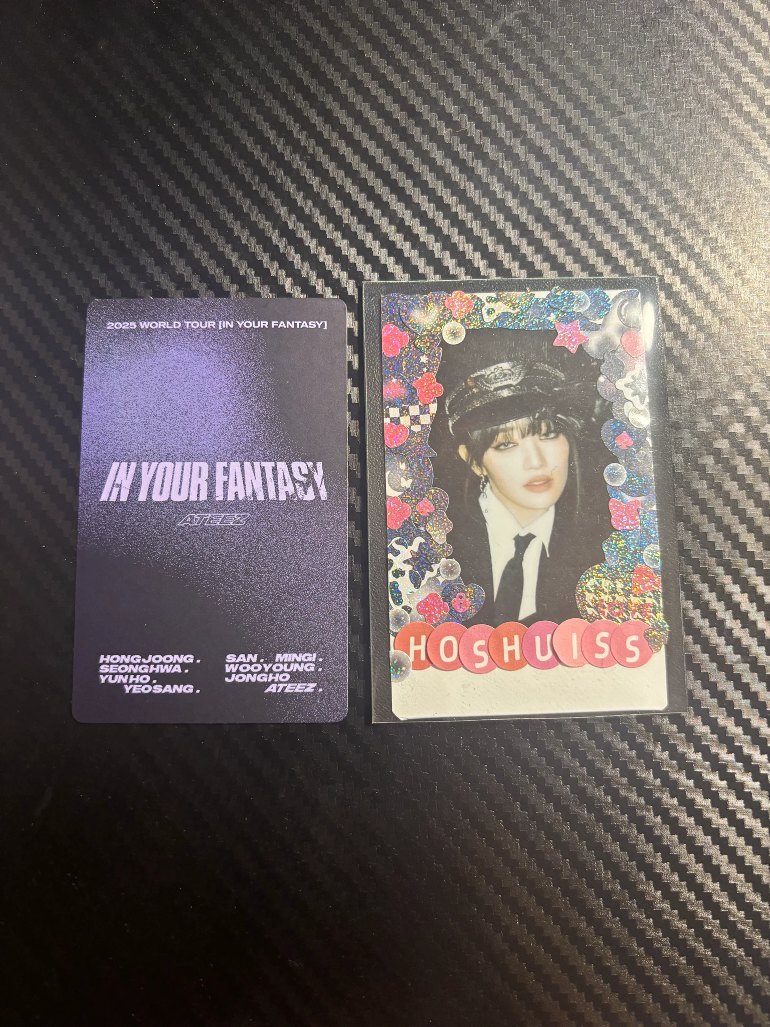 ATEEZ Yunho ATEEZ - Yunho - In Your Fantasy World Tour Event trading card listing photo 2