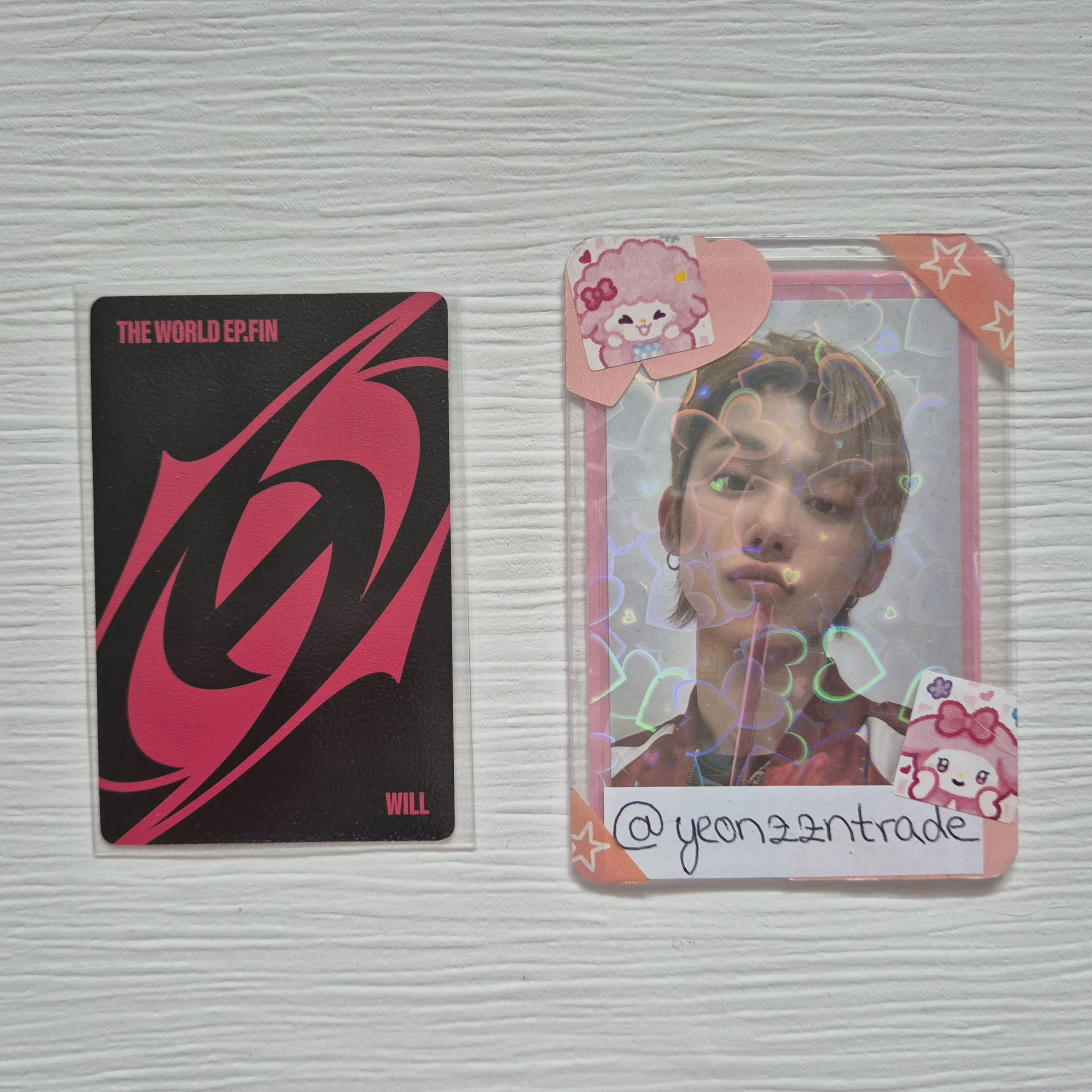 ATEEZ Jongho ATEEZ - Jongho - THE WORLD EP.FIN: WILL Album album photocard diary version Z version listing photo 2