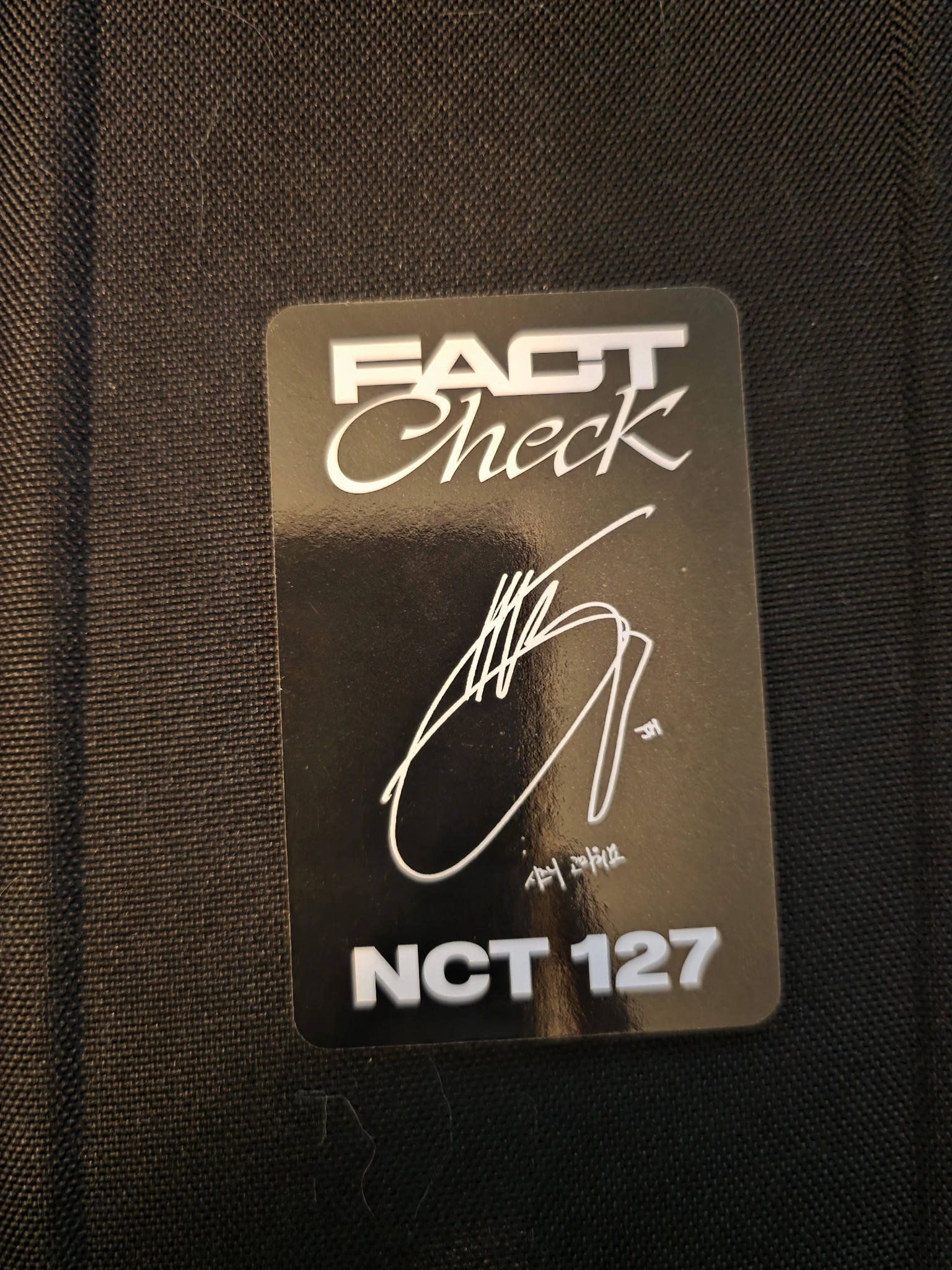 NCT 127 Jaehyun NCT 127 - Jaehyun - Fact Check Album listing photo 2