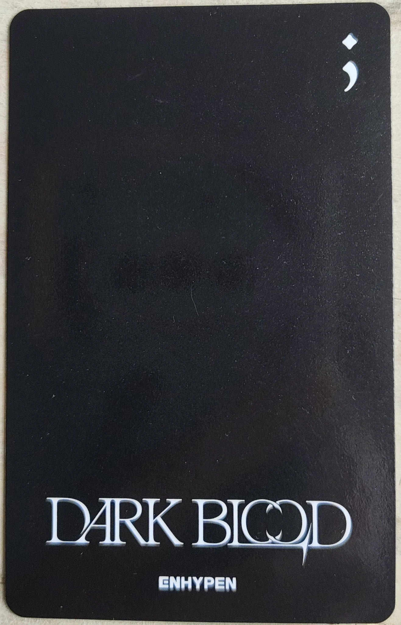 ENHYPEN Sunoo ENHYPEN - Sunoo - DARK BLOOD Album weverse album version photocard set concept photocard korean album album photocard listing photo 2