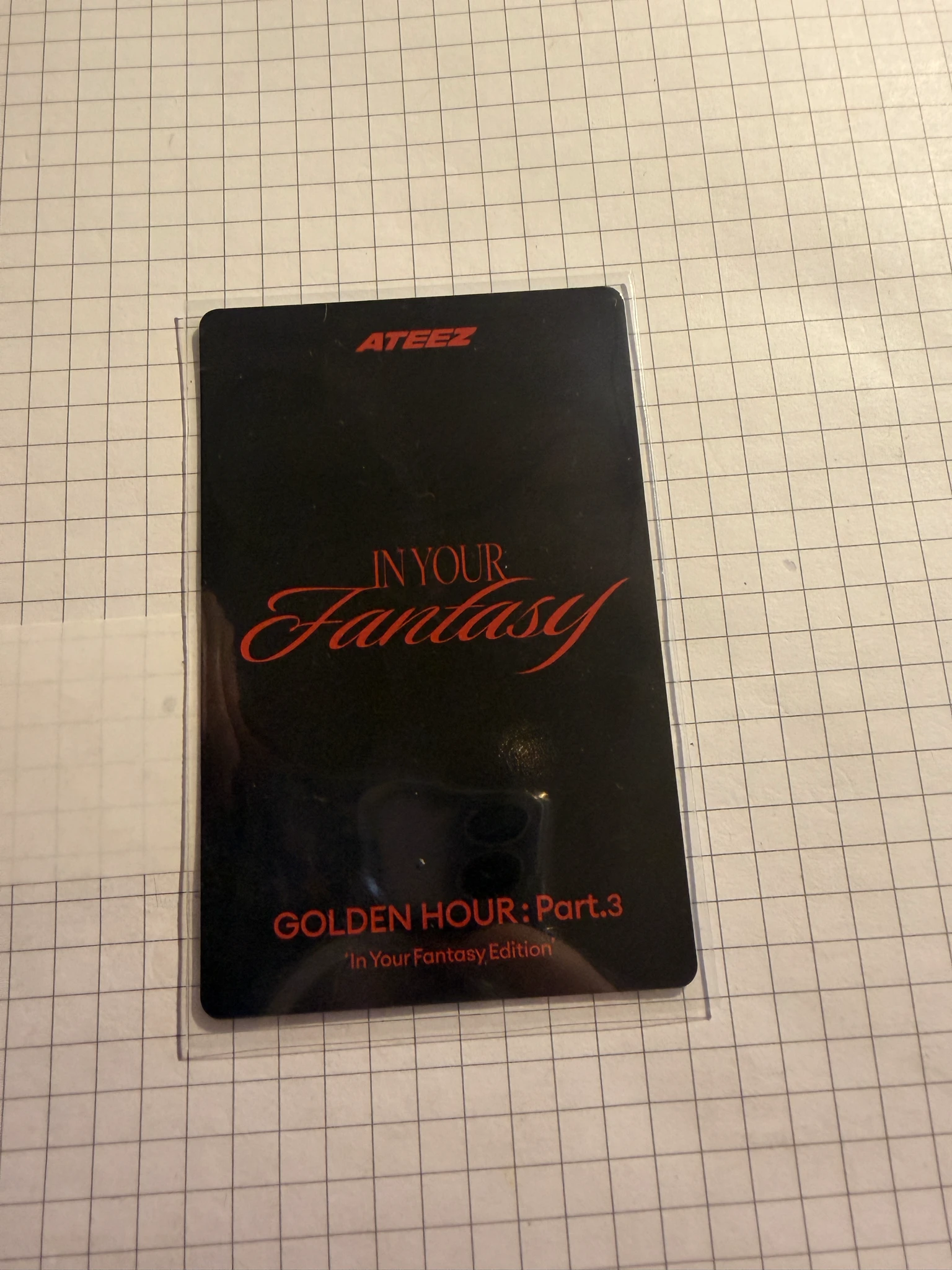 ATEEZ Jongho ATEEZ - Jongho - Golden Hour : Part.3 'In Your Fantasy Edition' Album walmart exclusive fnac exclusive image card poca album target exclusive makestar lucky draw album photocard limited version listing photo 2