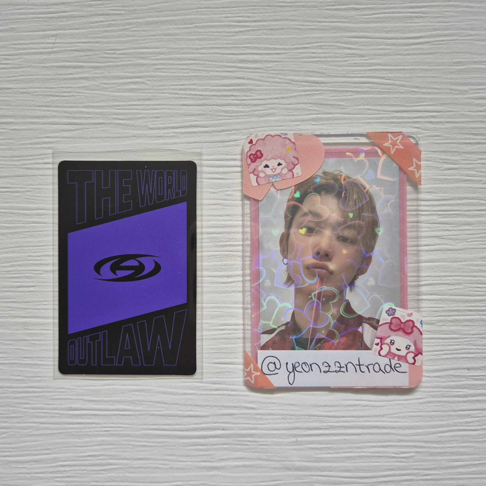ATEEZ Wooyoung ATEEZ - Wooyoung - THE WORLD EP.2 : OUTLAW Album album photocard A version version 3 listing photo 2