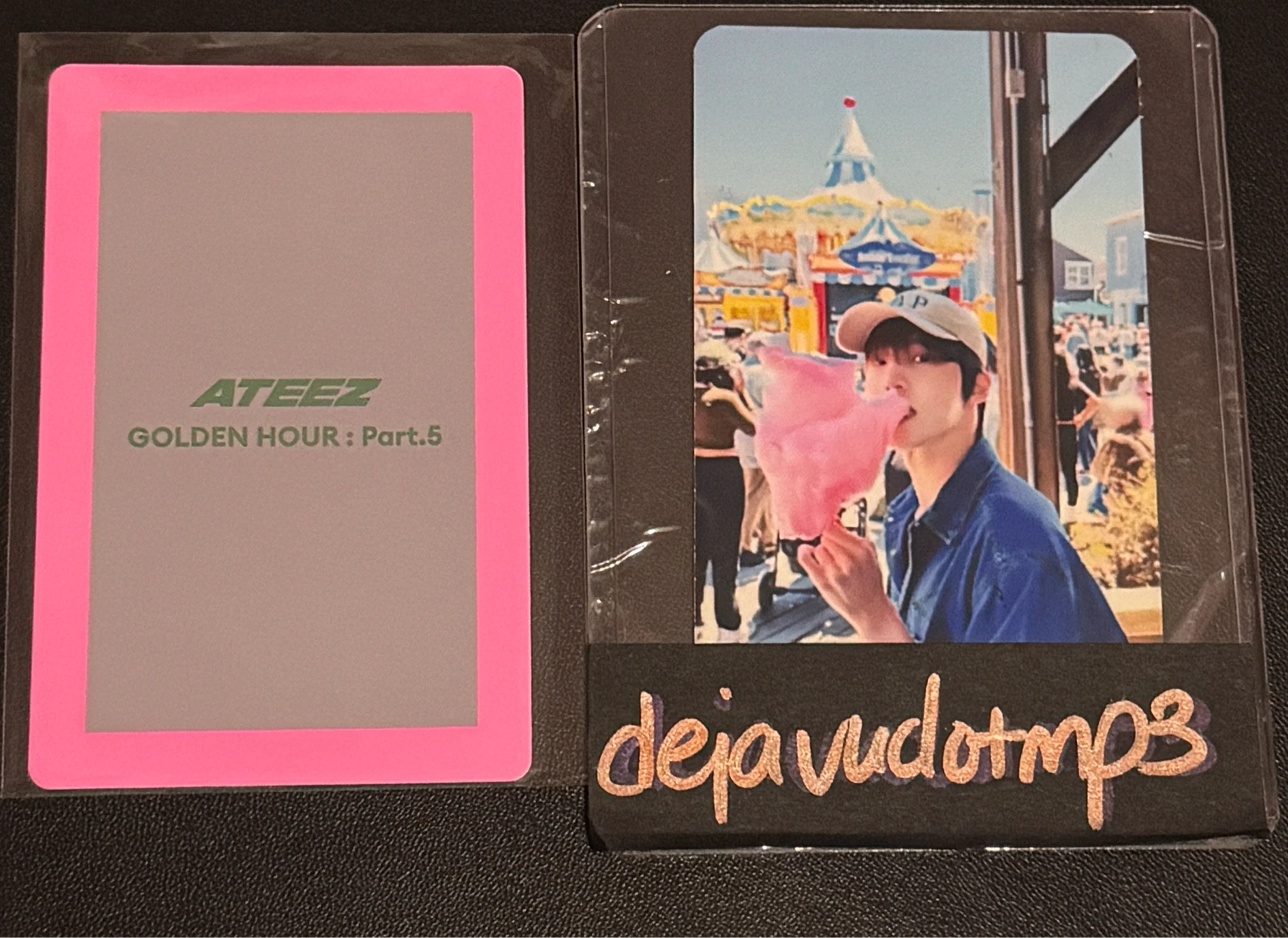 ATEEZ Yeosang ATEEZ - Yeosang - GOLDEN HOUR : Part.5 Album album photocard A version version 2 listing photo 2