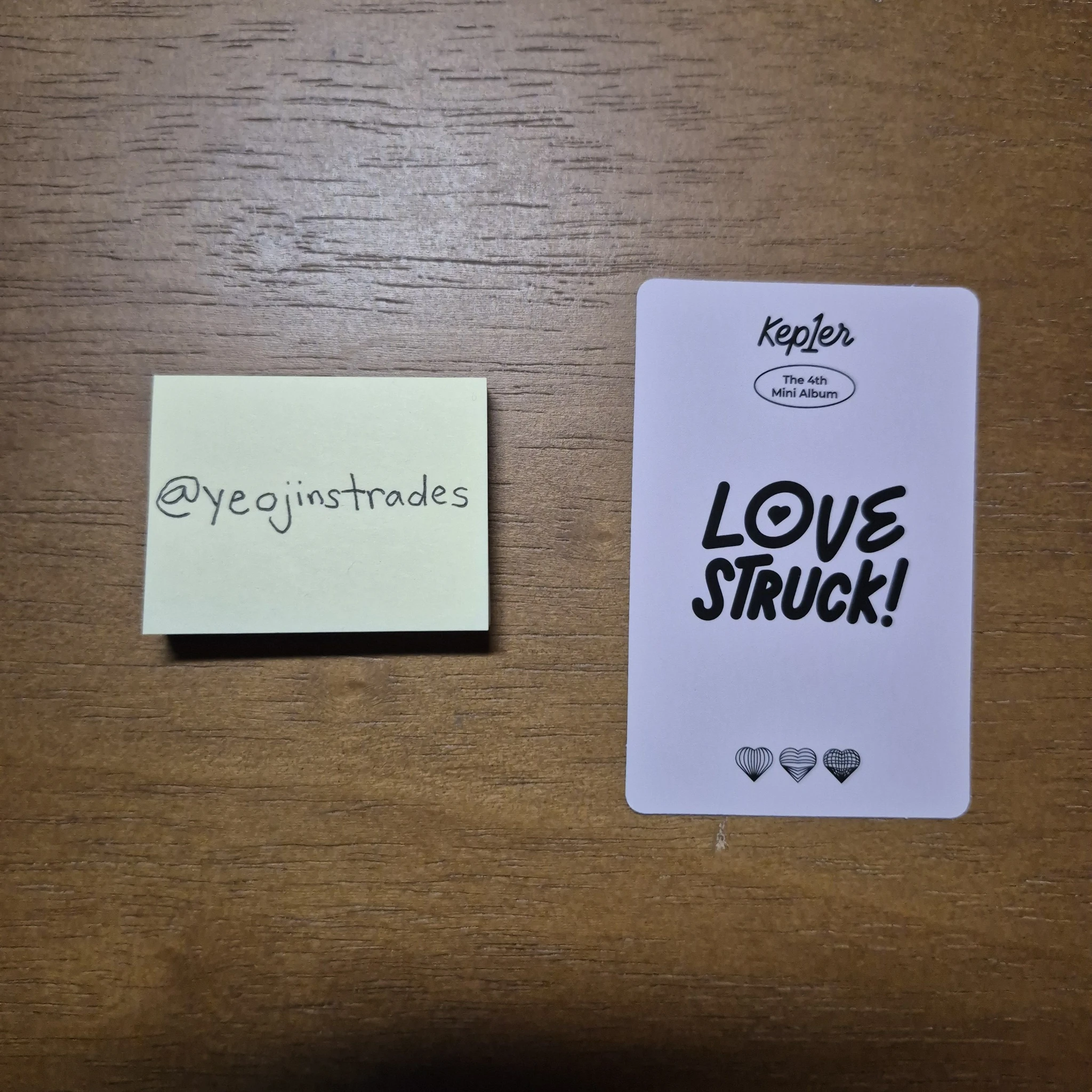 Kep1er Huening Bahiyyih Kep1er - Huening Bahiyyih - LOVESTRUCK! Album album photocard first blush version listing photo 2