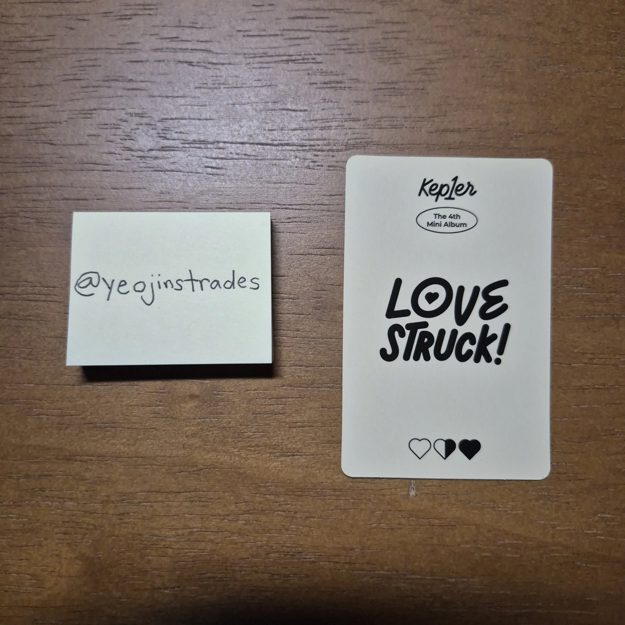 Kep1er Huening Bahiyyih Kep1er - Huening Bahiyyih - LOVESTRUCK! Album album photocard love strike version listing photo 2