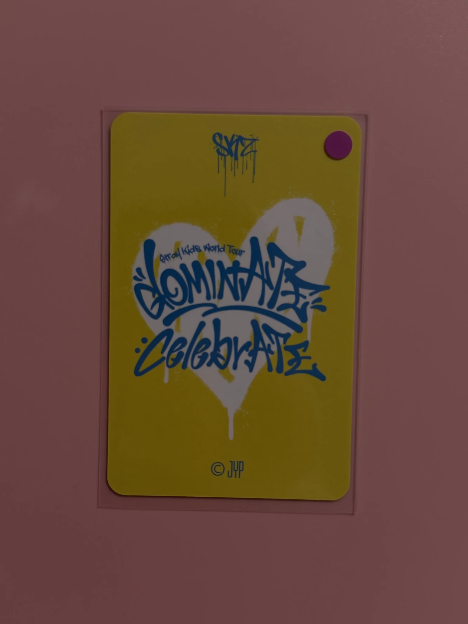 Stray Kids Seungmin Stray Kids - Seungmin - dominATE: celebrATE Pop-Up Store Event purchase benefit pop-up store venue-limited merch photocard listing photo 2