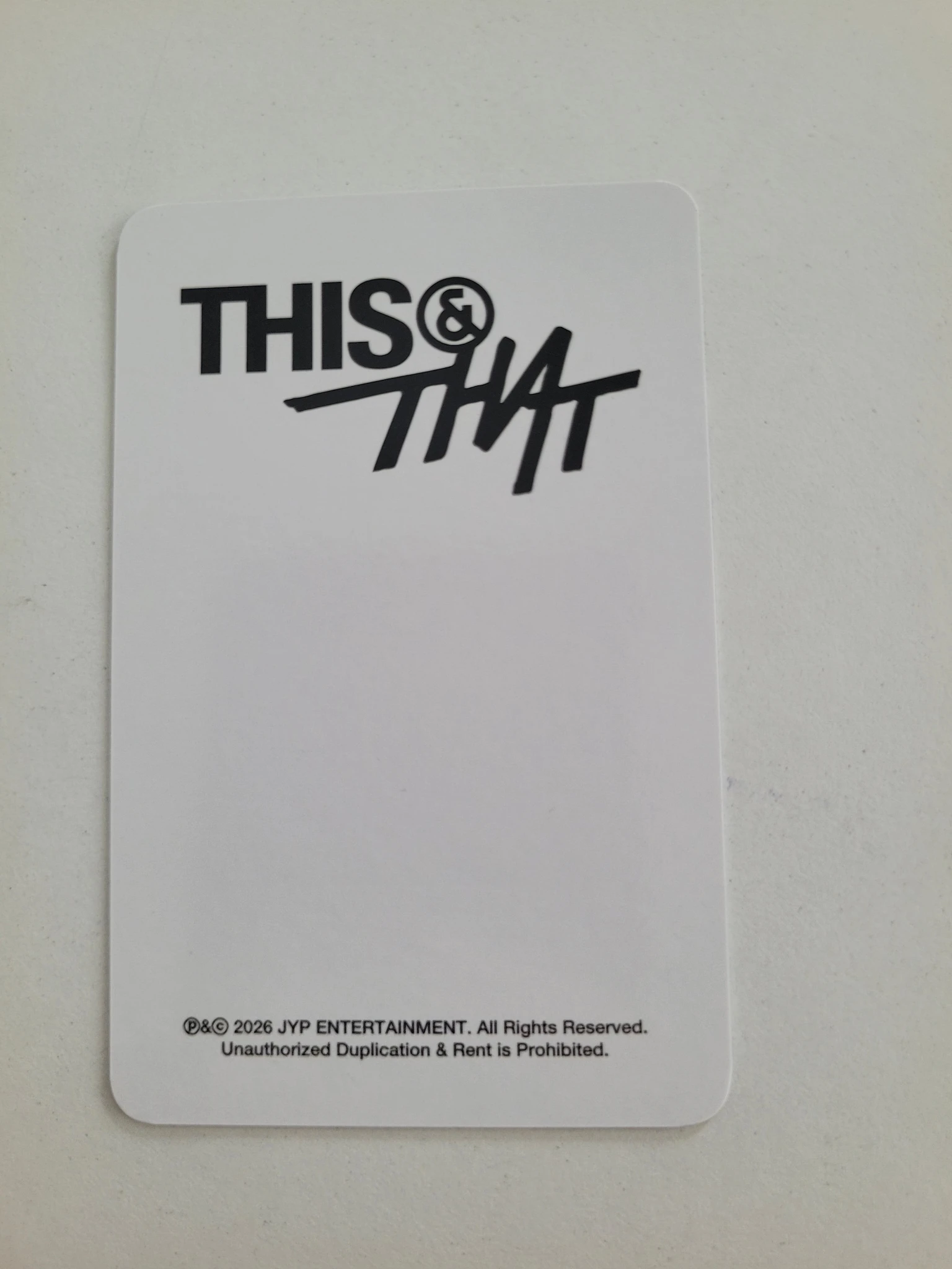 Stray Kids Changbin Stray Kids - Changbin - This & That Album soundwave pob (pre-order benefit) listing photo 2