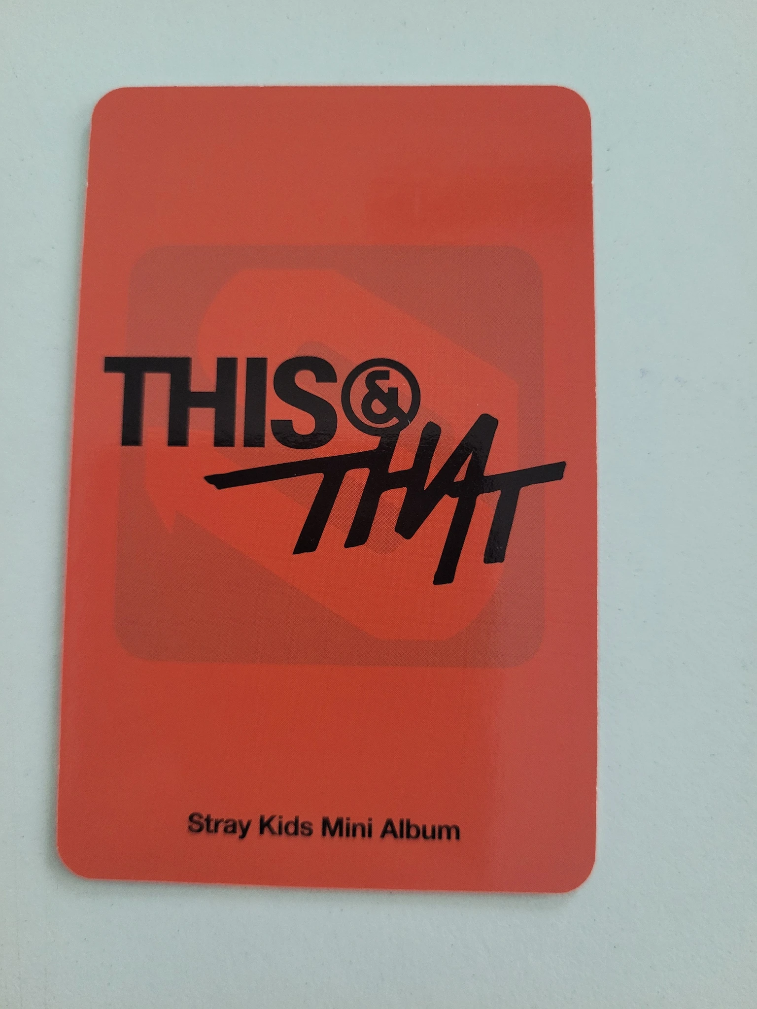 Stray Kids Felix Stray Kids - Felix - This & That Album album photocard fanclub version listing photo 2