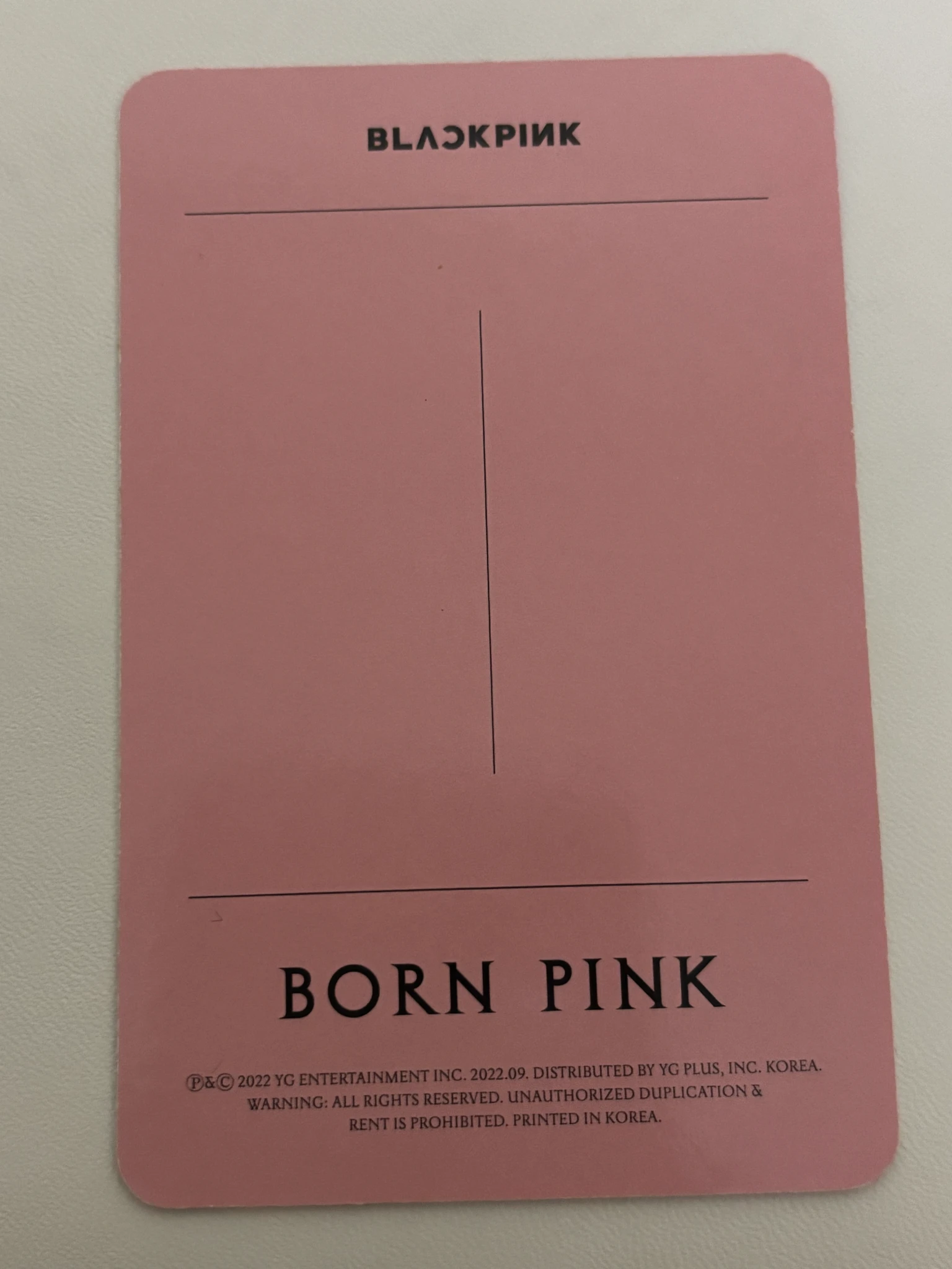 BLACKPINK Lisa BLACKPINK-Lisa-Album-BORN PINK listing photo 2