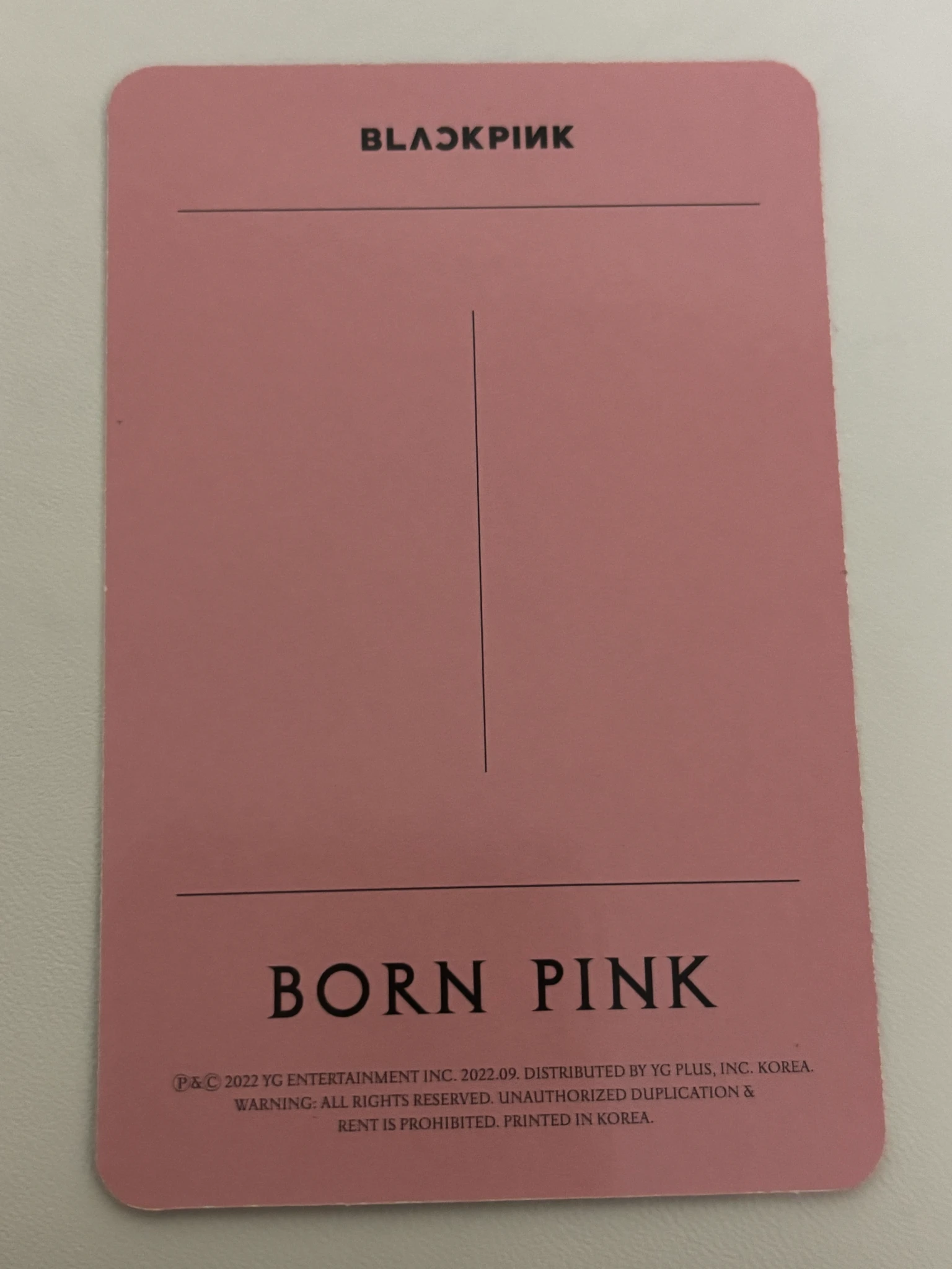 BLACKPINK Jisoo BLACKPINK-Jisoo-Album-BORN PINK listing photo 2