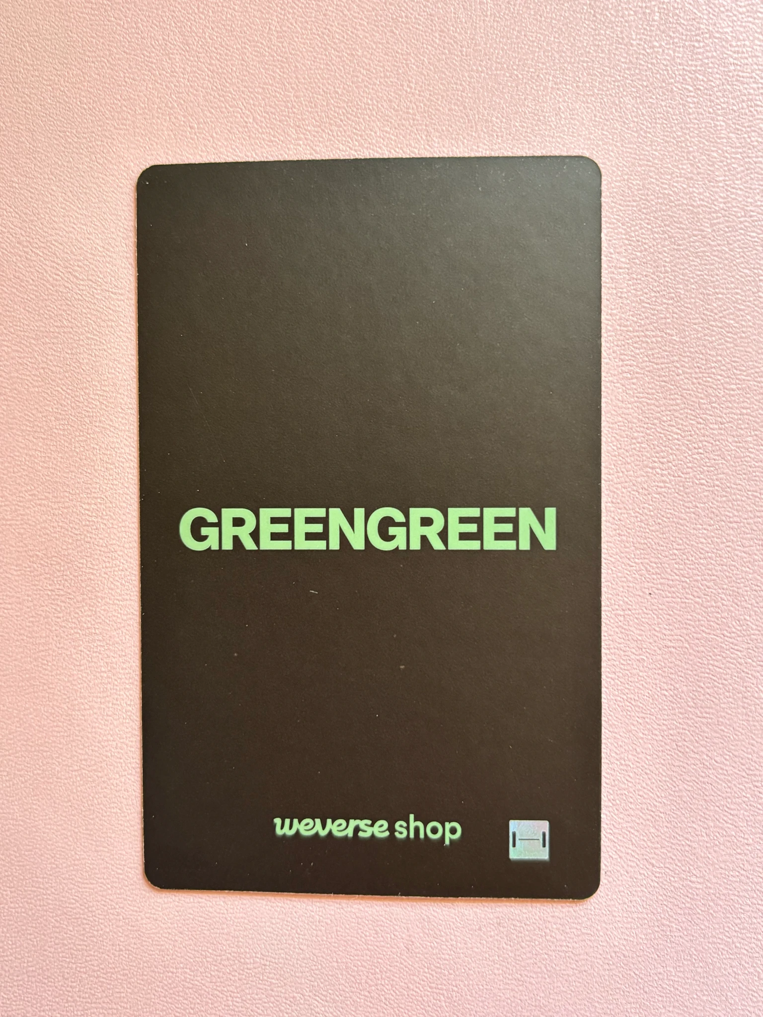 CORTIS Seonghyeon CORTIS - Seonghyeon - GREENGREEN Album weverse global shop (wvg) lucky draw (LD) round 2 listing photo 2