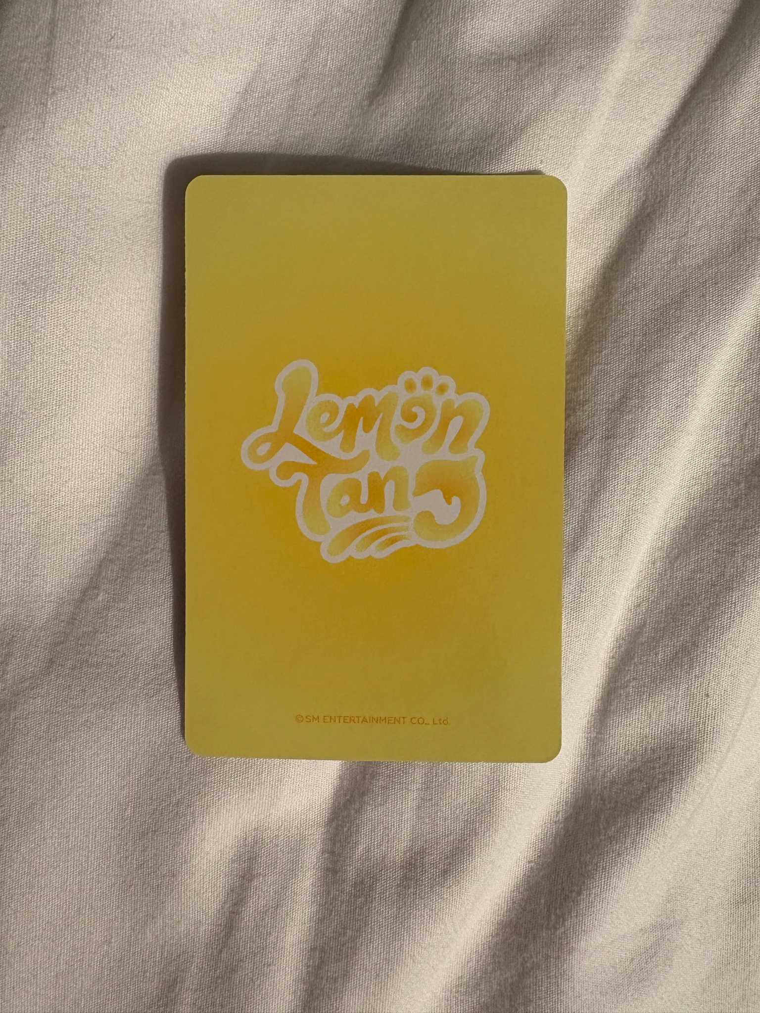 Hearts2Hearts Ye-on Hearts2Hearts - Ye-on - Lemon Tang Album trading card A version pop-up store concept version listing photo 2