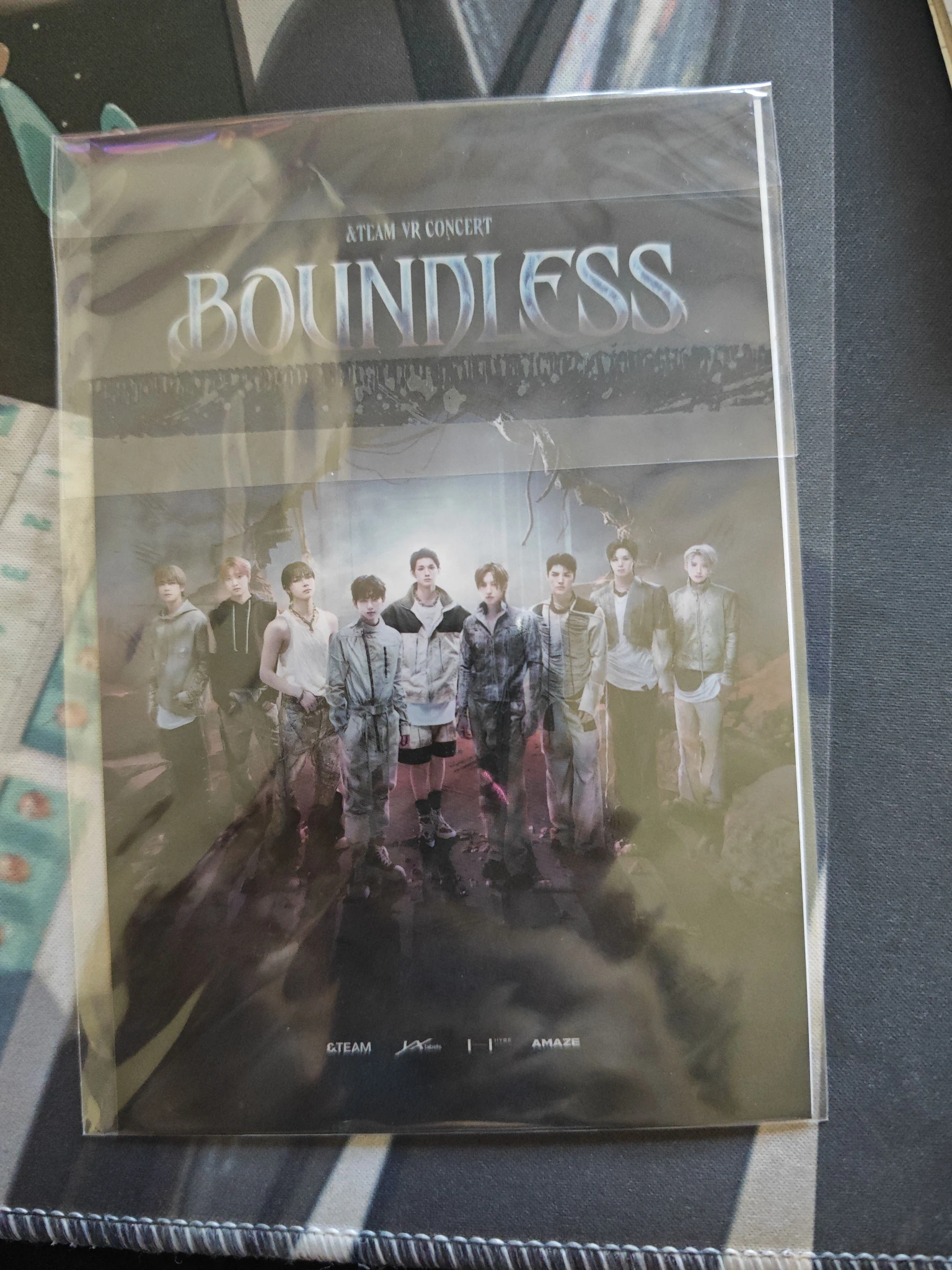 &TEAM Maki &TEAM - Maki - &TEAM VR CONCERT : BOUNDLESS Event weekday version postcard entrance / attendance benefit listing photo 2