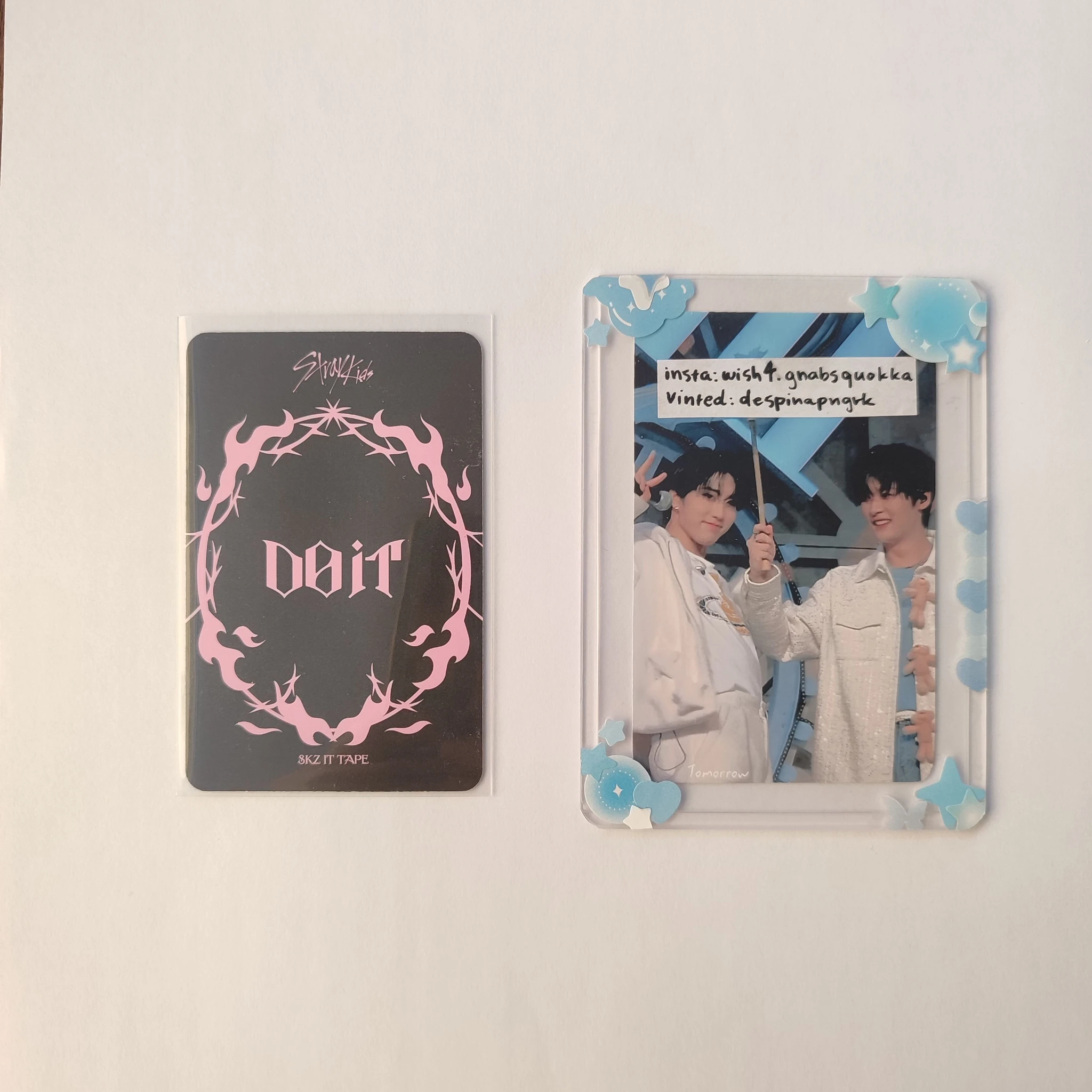 Stray Kids Stray Kids - Bang Chan & HAN - Do It Album album photocard pre-order benefit (pob) do ver listing photo 2