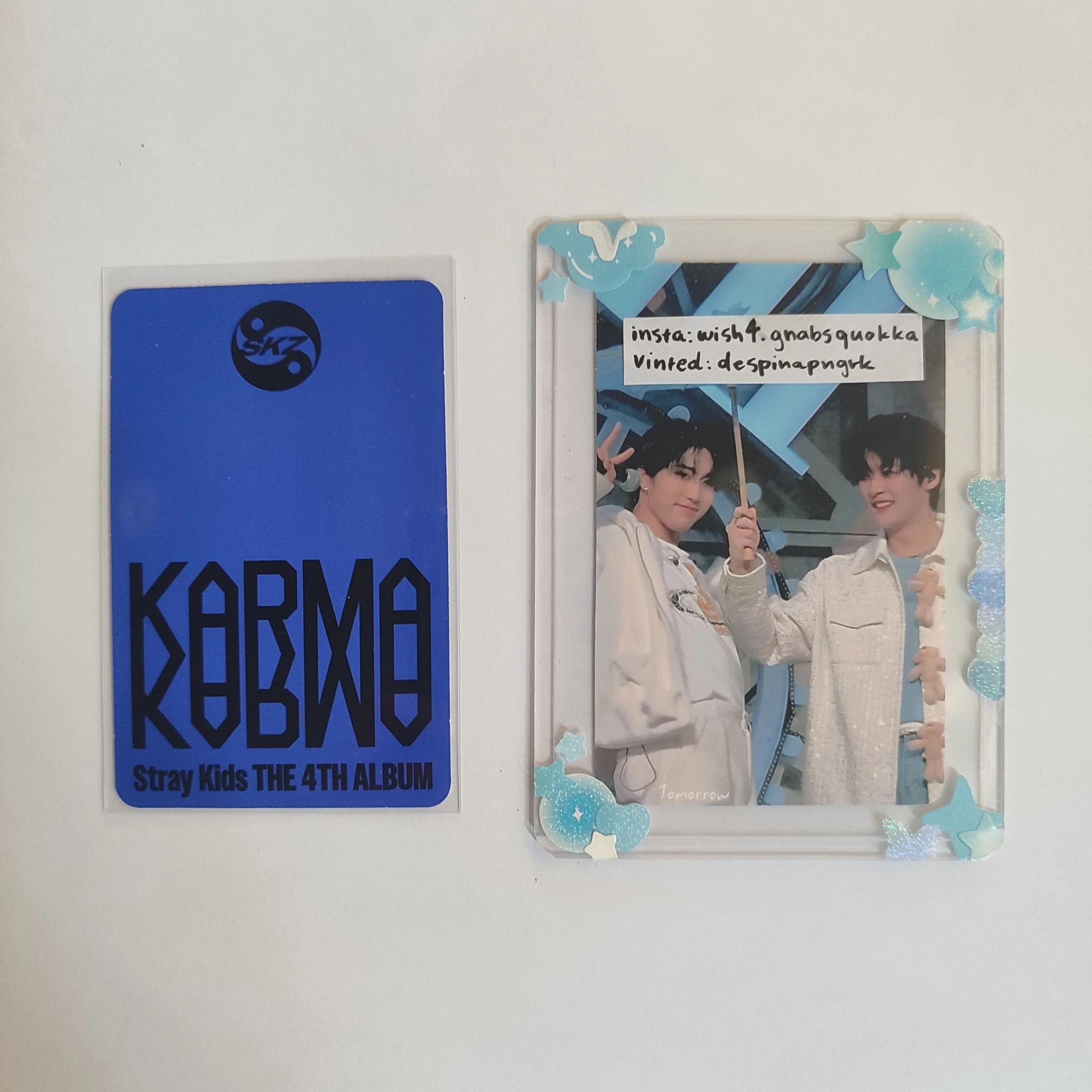 Stray Kids Stray Kids - Felix & Seungmin & Han - KARMA Album album photocard unit limited ver. listing photo 2
