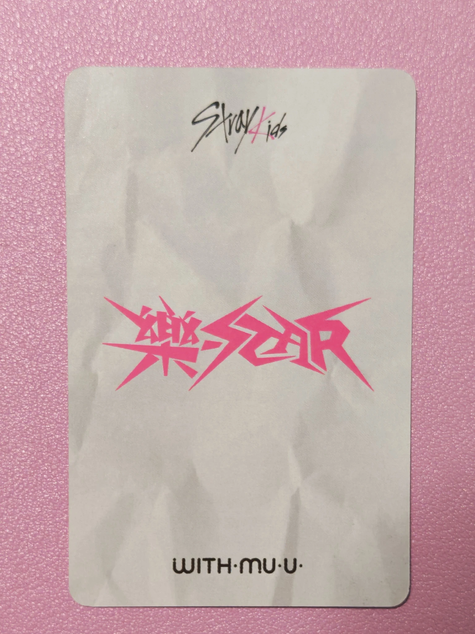Stray Kids Seungmin Stray Kids - Seungmin - Rock-Star Album pre-order benefit (pob) withmuu listing photo 2