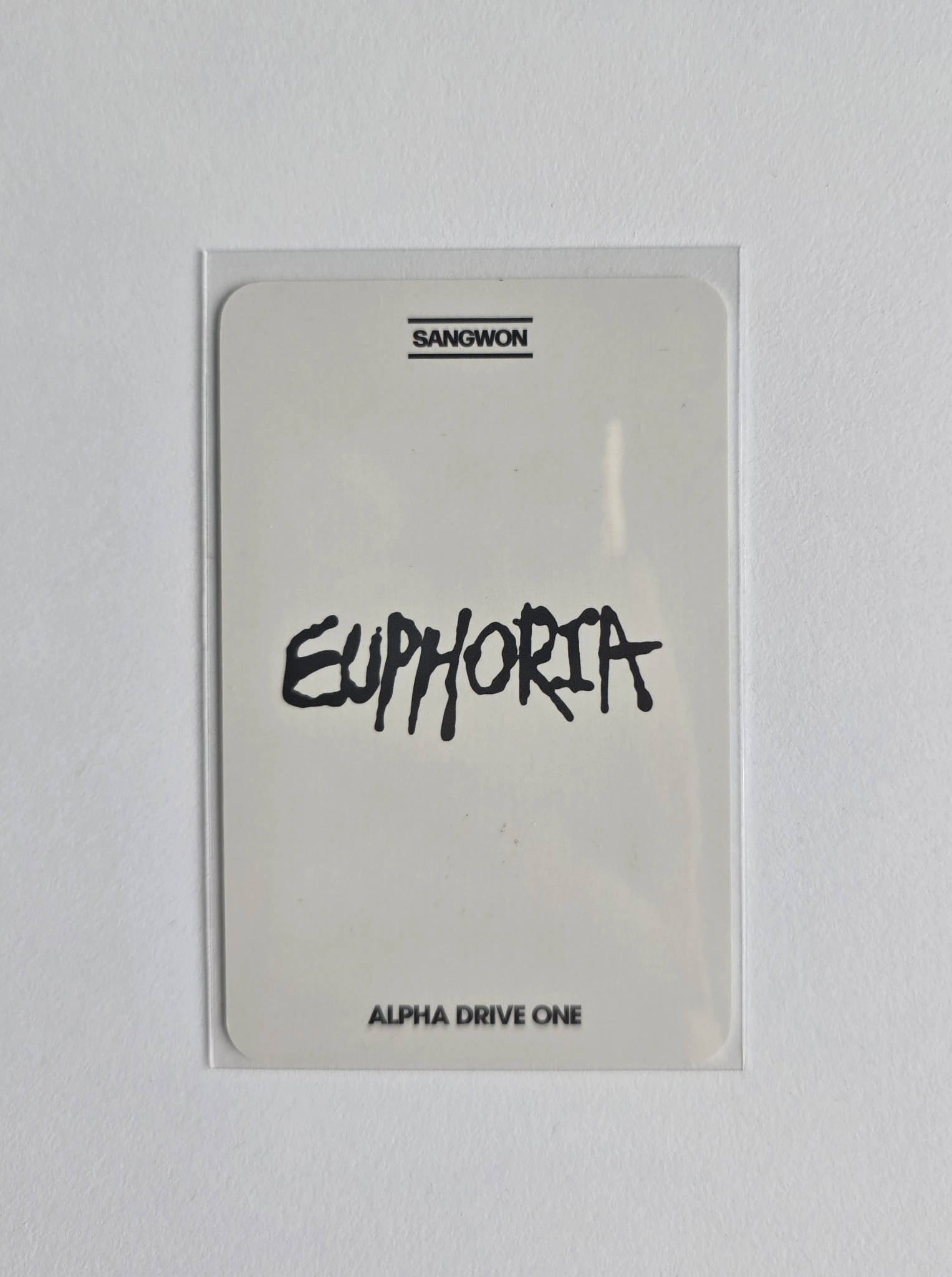 ALPHA DRIVE ONE Sangwon ALPHA DRIVE ONE - Sangwon - Euphoria Album showcase attendee benefit listing photo 2