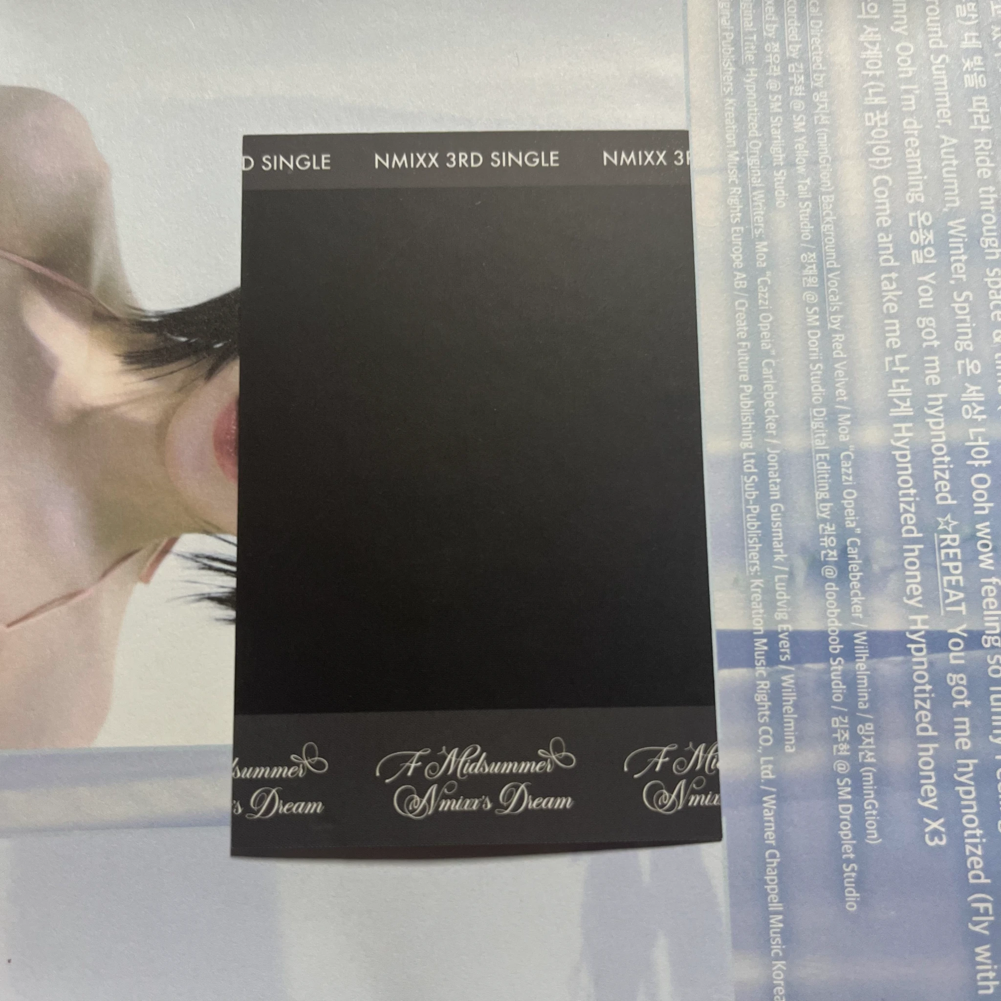 NMIXX Bae NMIXX - Bae - A Midsummer’s NMIXX’s Dream Album album photocard Athens version listing photo 2