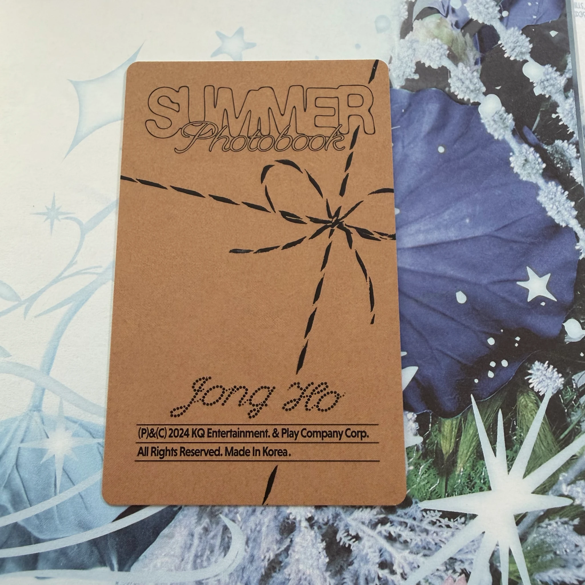 ATEEZ Jongho ATEEZ - Jongho - 2024 SUMMER PHOTOBOOK Other listing photo 2