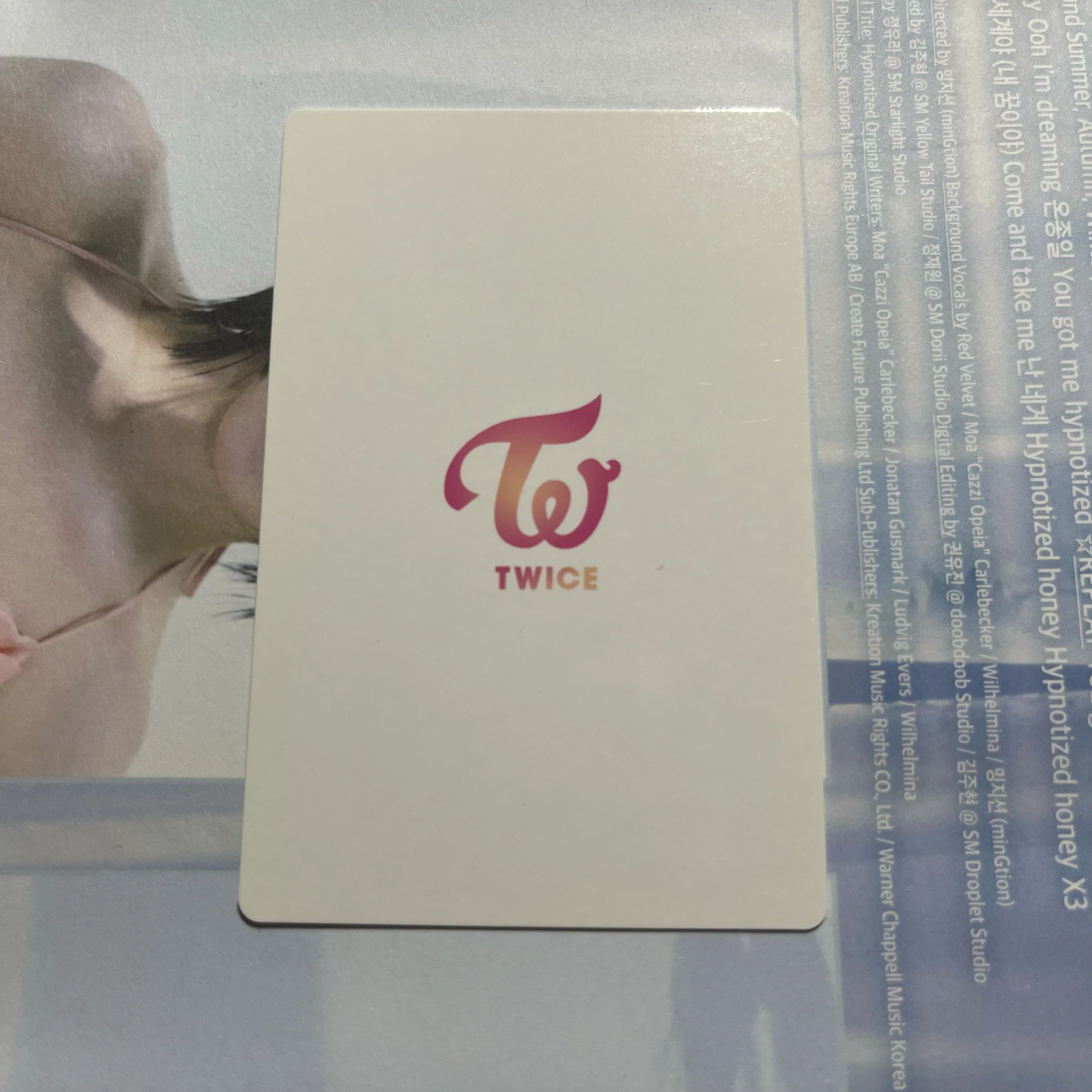 TWICE Sana TWICE - SIGNAL Album pob (pre-order benefit) photocard set listing photo 2