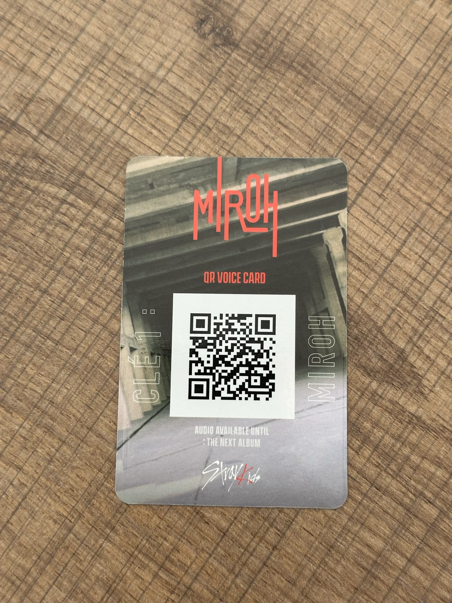 Stray Kids Felix Stray Kids - Felix - Clé 1: Miroh Album album photocard black border listing photo 2