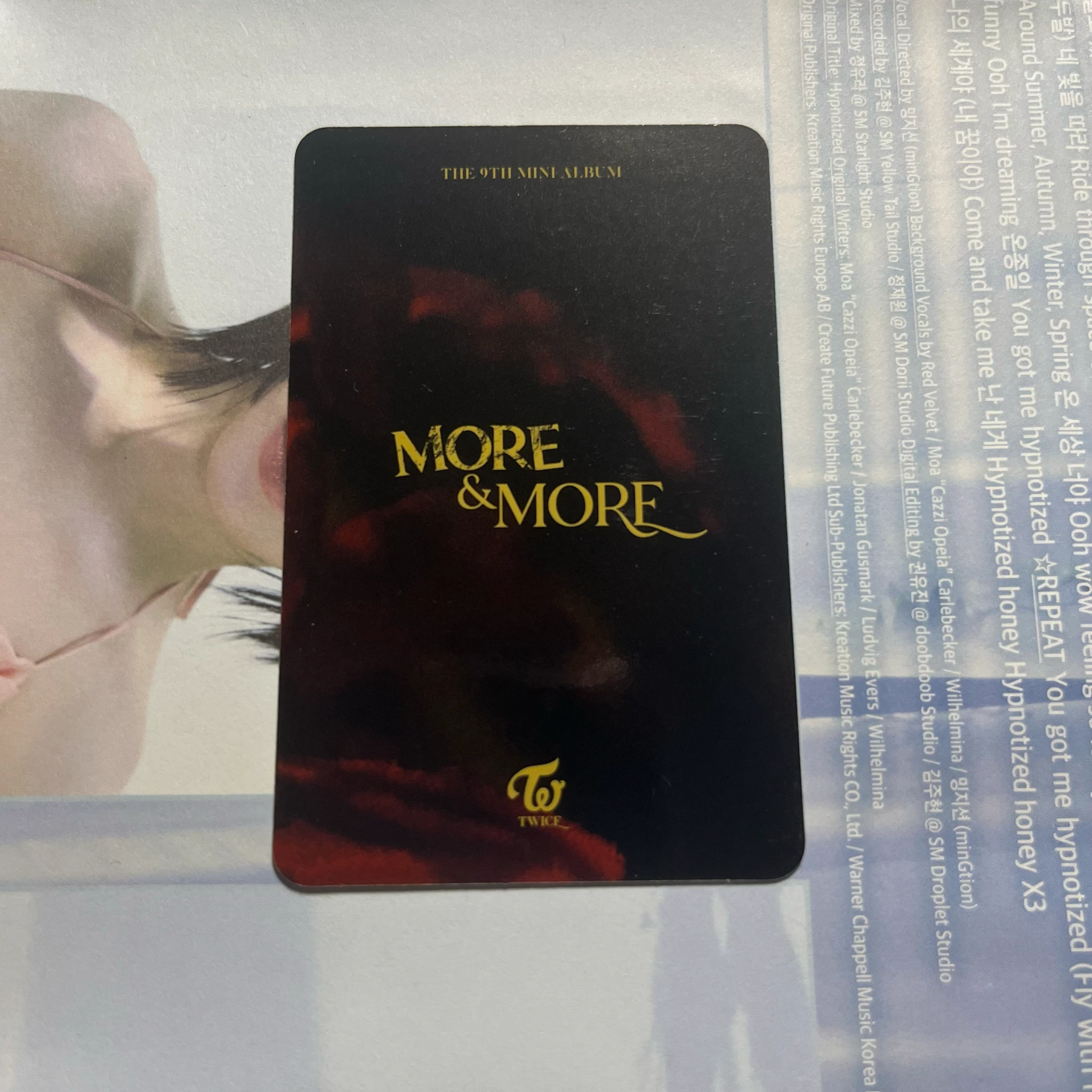 TWICE Momo TWICE-Momo-Album-more & more listing photo 2