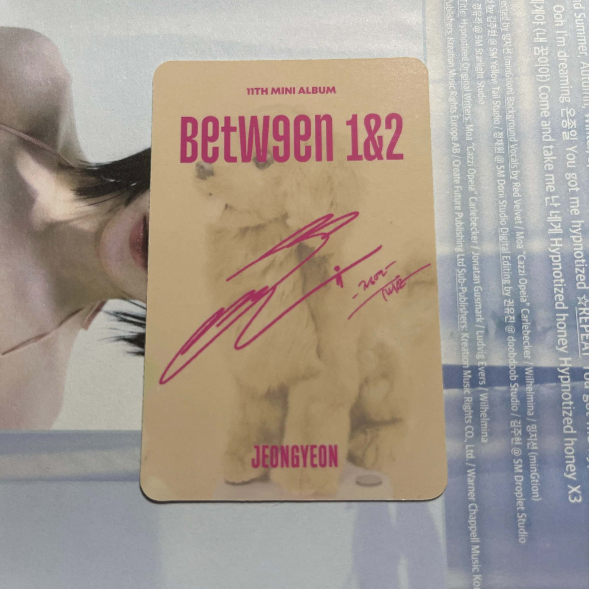 TWICE Jeongyeon TWICE-Jeongyeon-Album-BETWEEN 1&2 listing photo 2