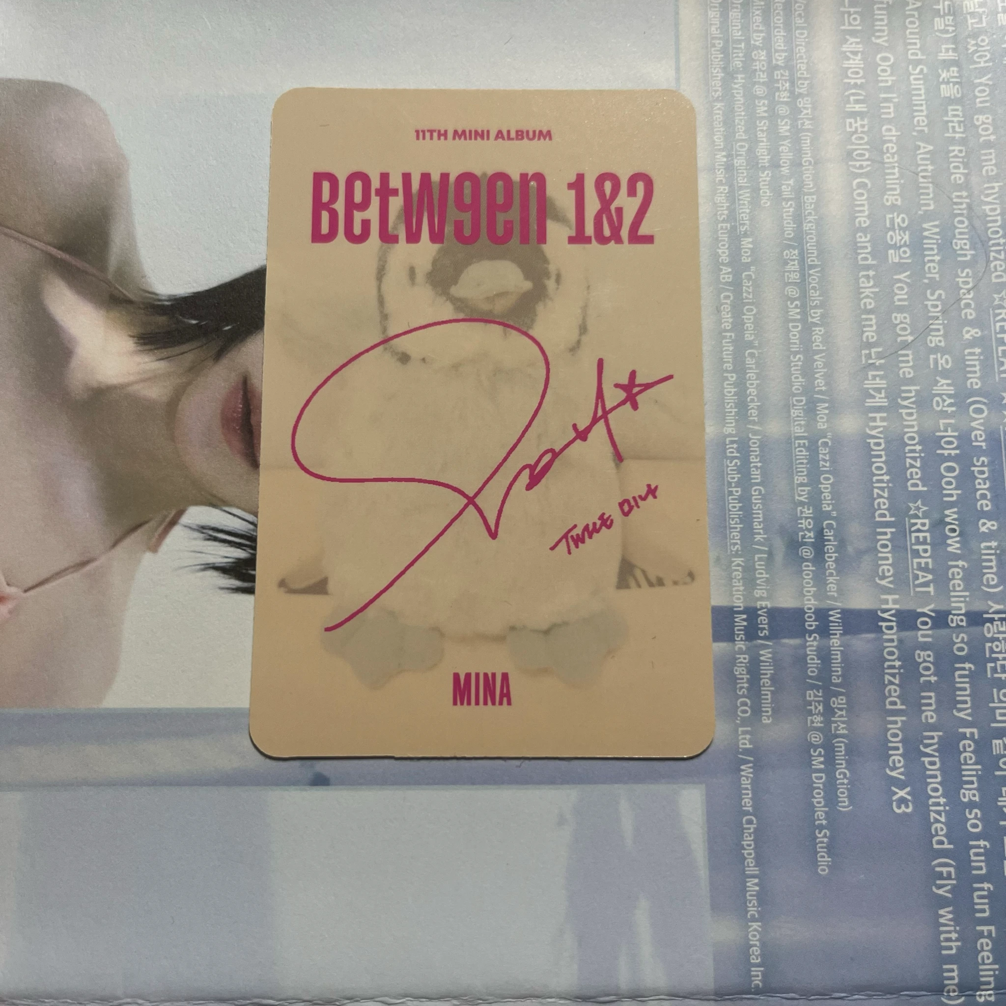 TWICE Mina TWICE-Mina-Album-BETWEEN 1&2 listing photo 2