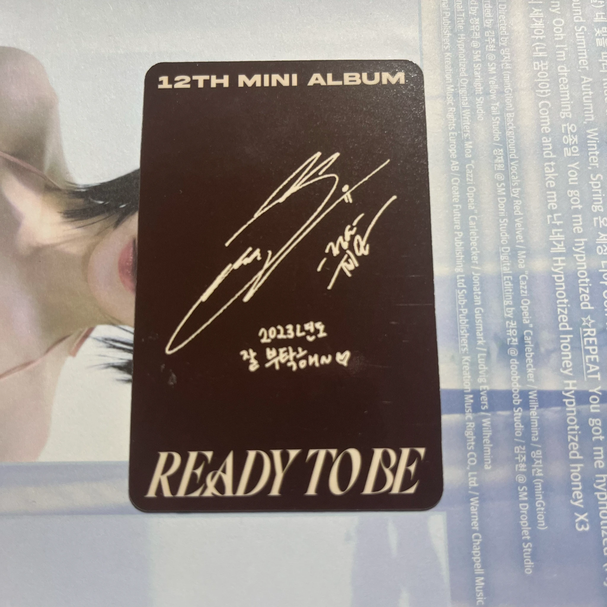 TWICE Jeongyeon TWICE-Jeongyeon-Album-READY TO BE listing photo 2