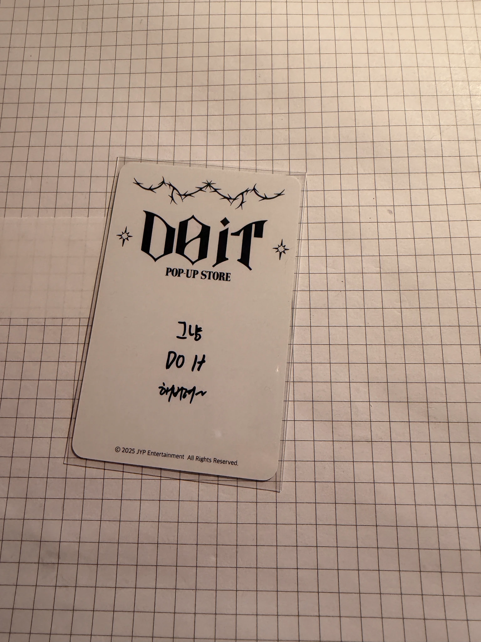 Stray Kids Hyunjin Stray Kids - Hyunjin - DO IT Pop-Up Store Event pop-up store purchase benefit week 1 merch photocard listing photo 2
