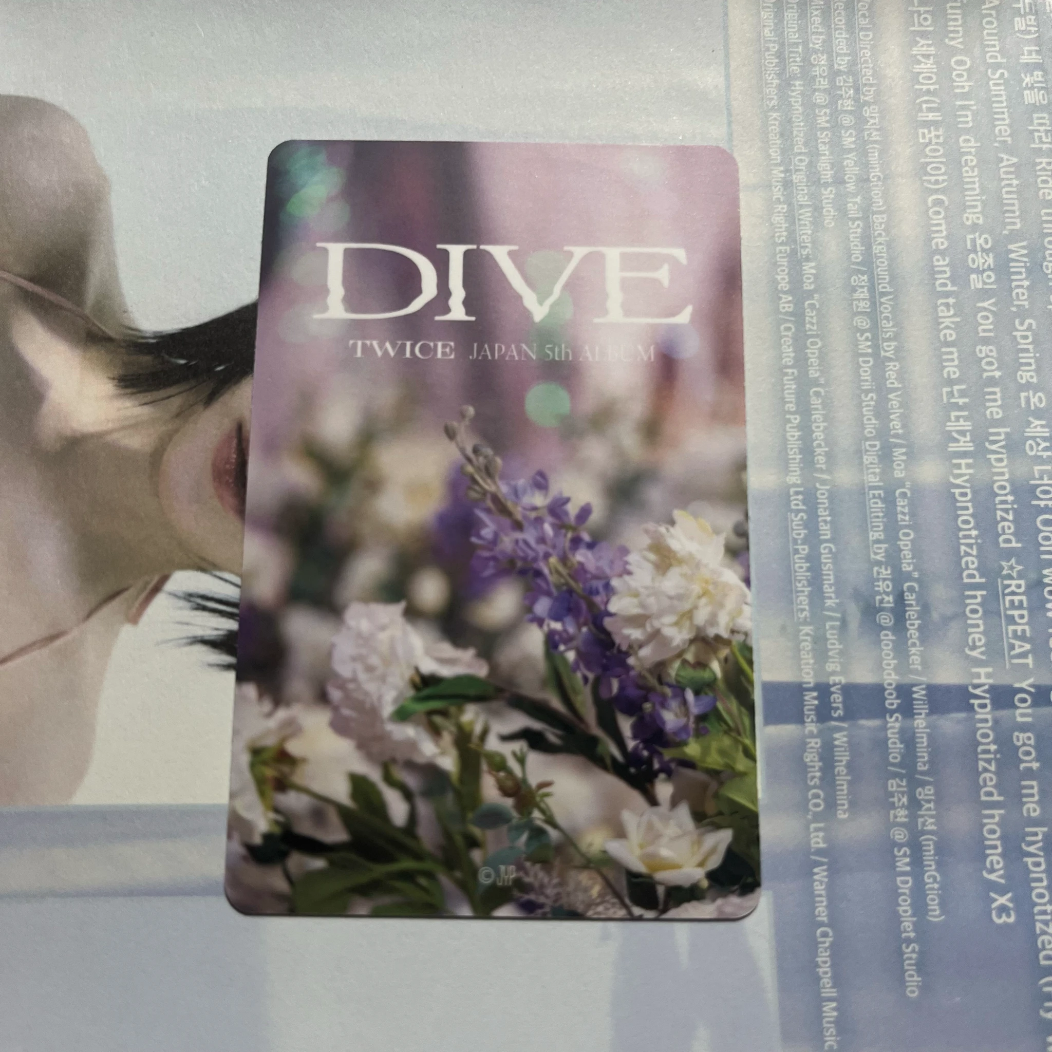 TWICE Dahyun TWICE - Dahyun - DIVE Album merch photocard polaroid polaroid set japan listing photo 2