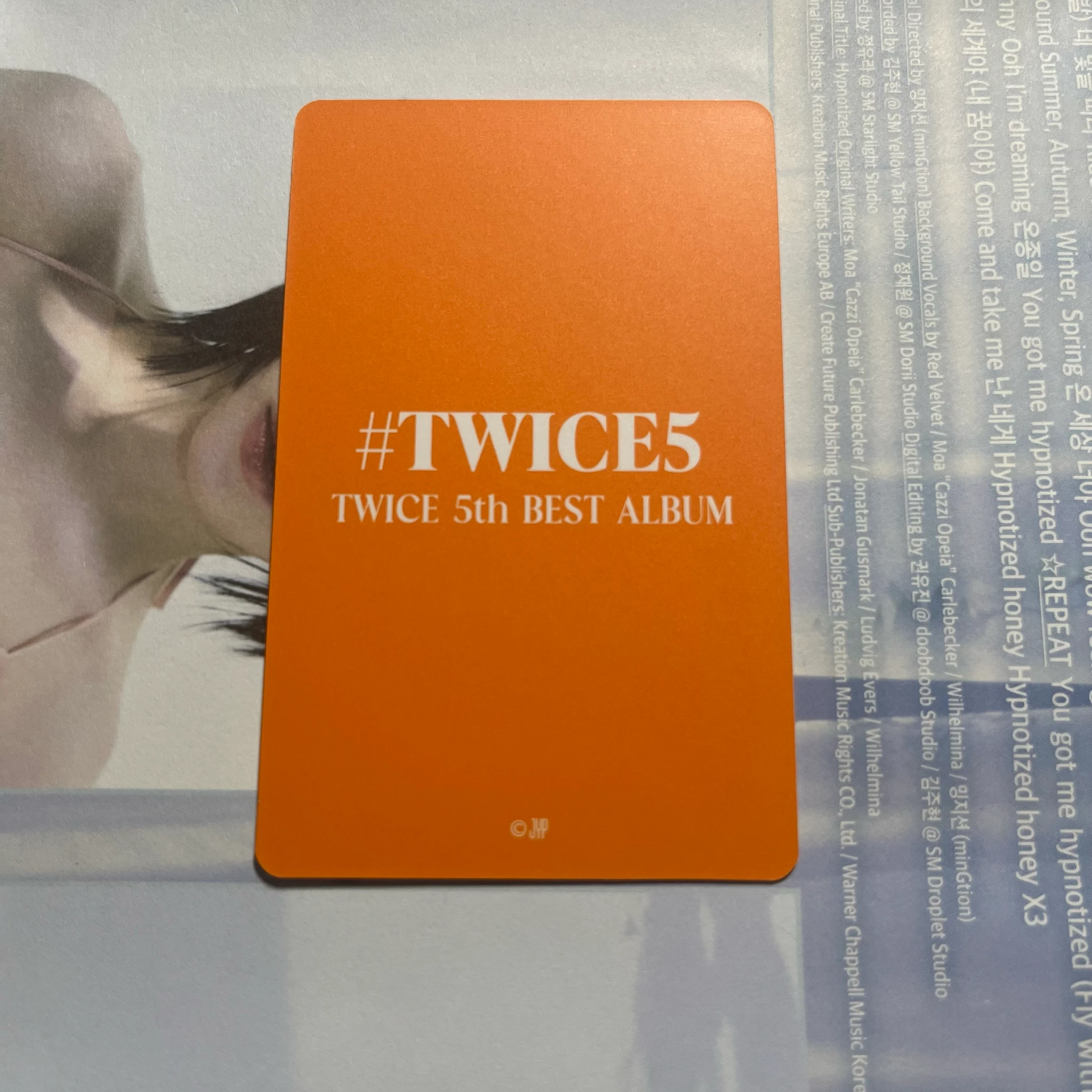 TWICE Dahyun TWICE - Dahyun - #TWICE5 Album album photocard listing photo 2