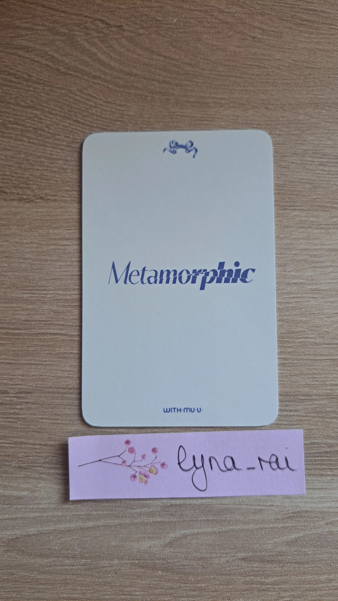 STAYC Sumin STAYC - Sumin - Metamorphic Album withmuu/withdrama round 1 video call (fancall) listing photo 2