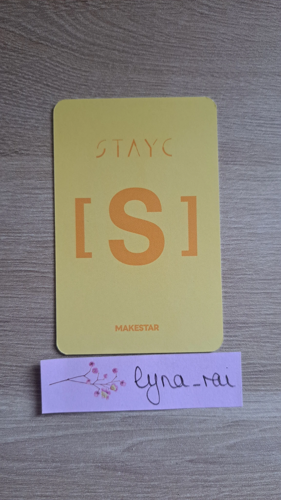 STAYC Isa STAYC - Isa - S Album makestar video call (fancall) round 5 listing photo 2