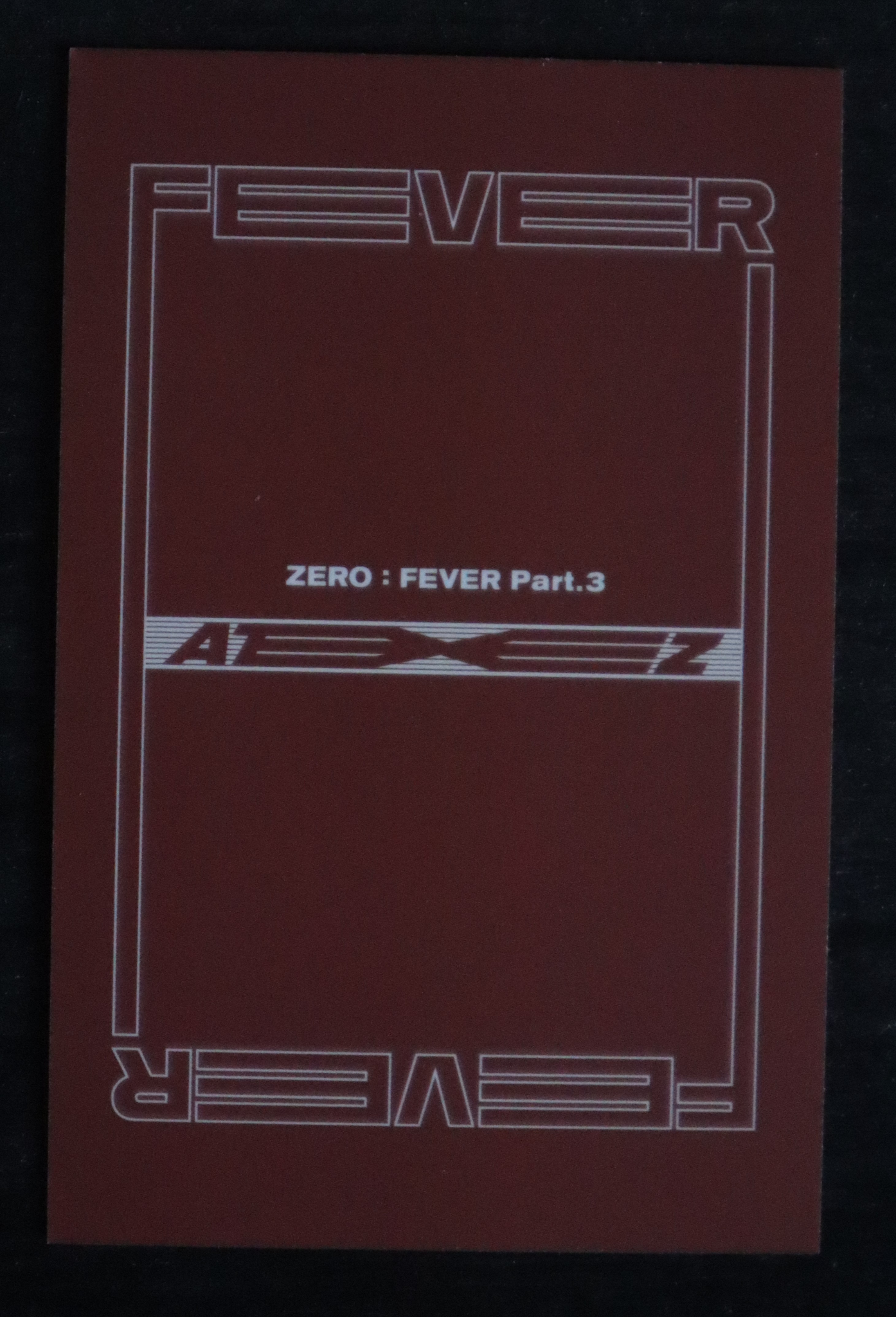 ATEEZ Jongho ATEEZ - Jongho - ZERO : FEVER Part.3 Album diary version platform version image card listing photo 2