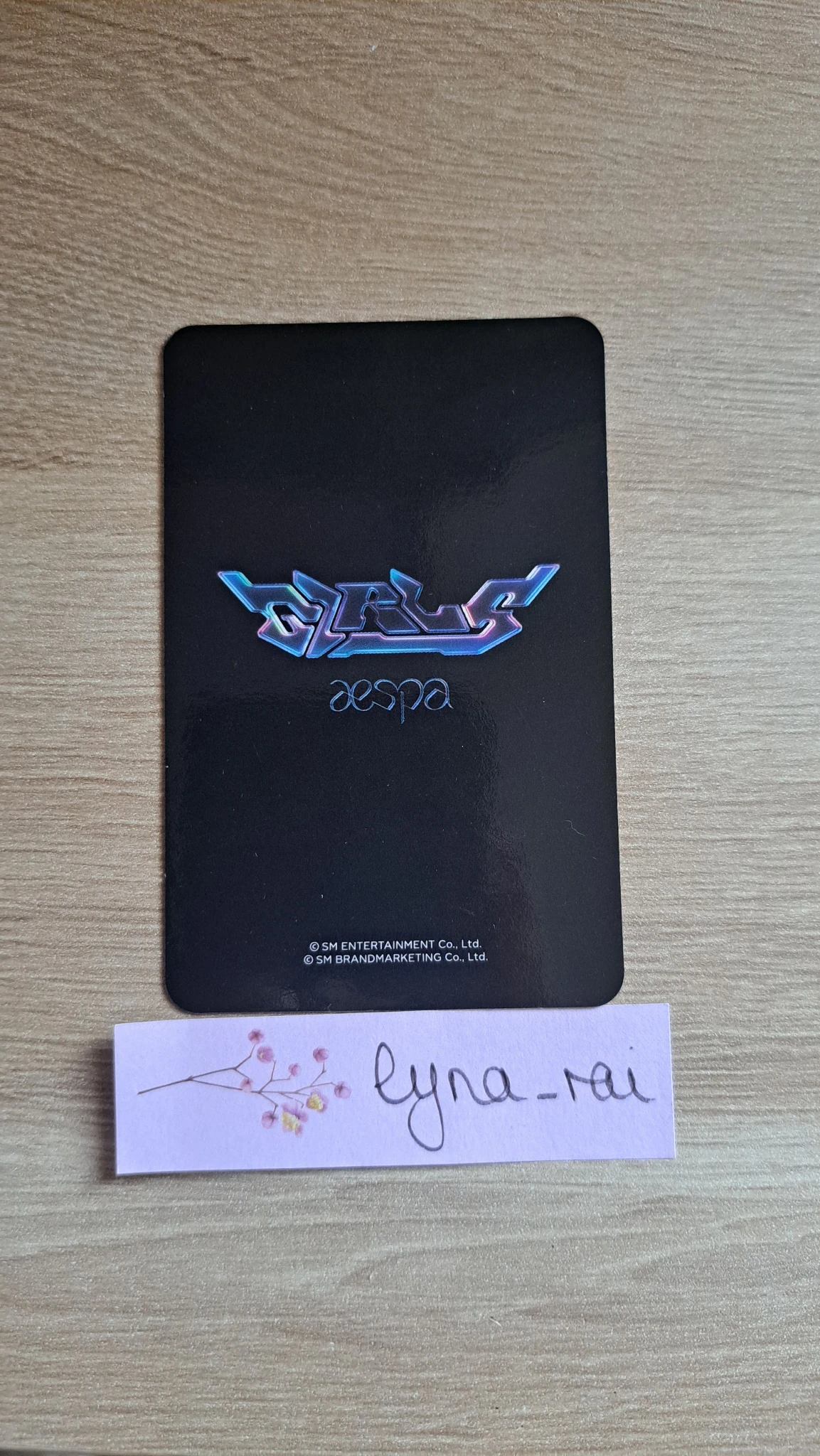 aespa Ningning aespa - Ningning - Girls Album smtown & store live streaming event listing photo 2