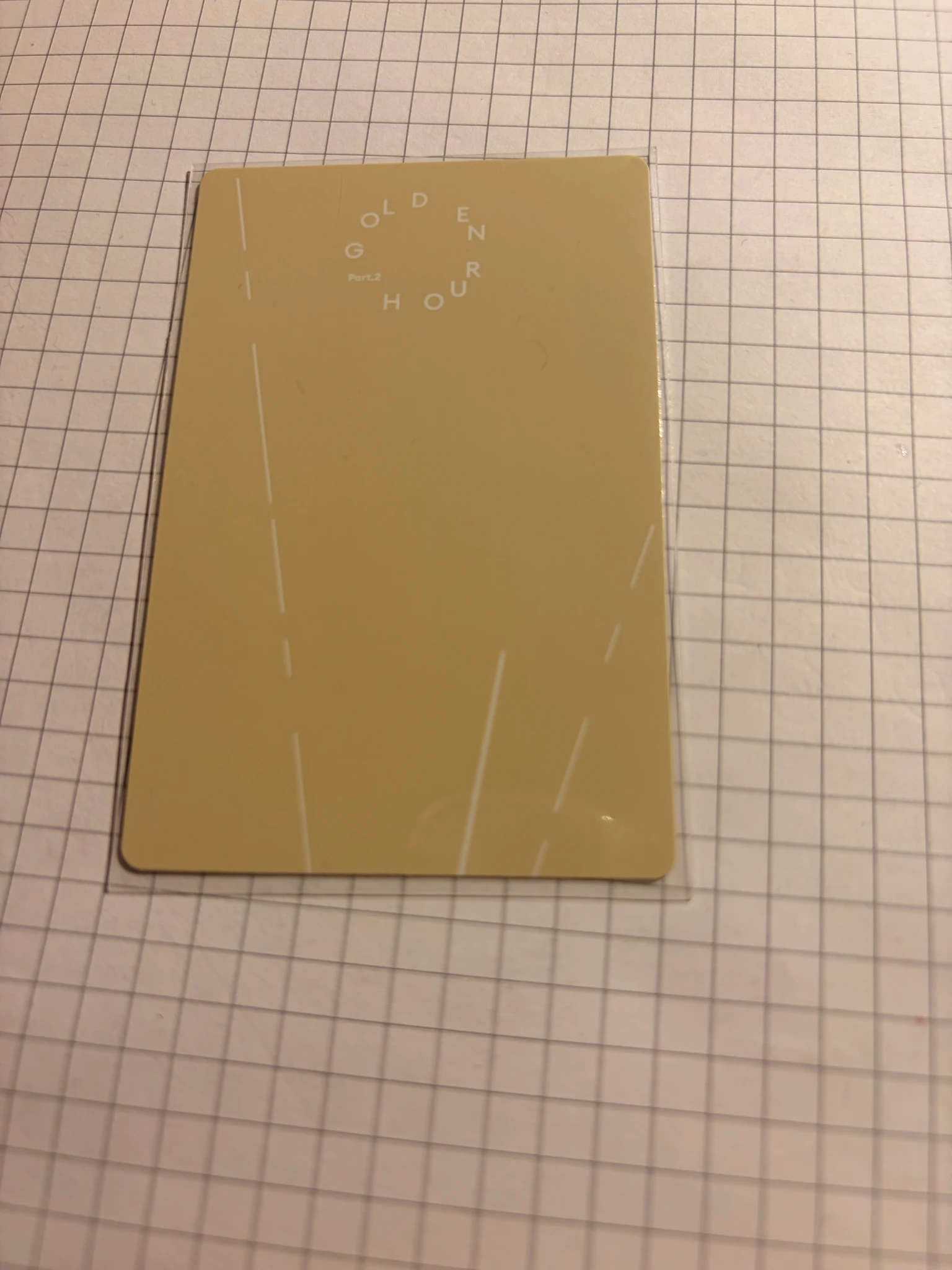 ATEEZ Hongjoong ATEEZ - Hongjoong - Golden Hour : Part 2 Album album photocard listing photo 2