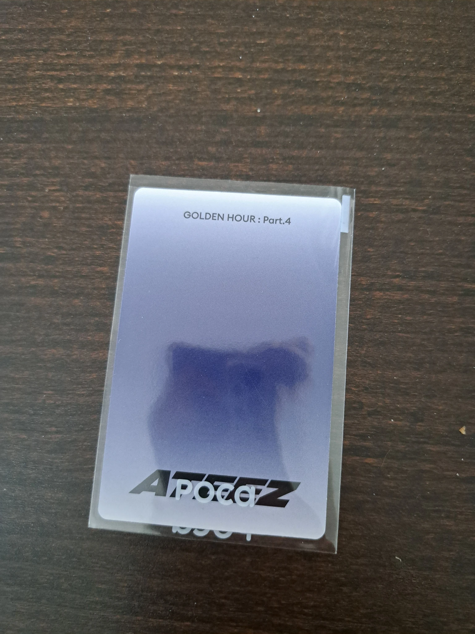 ATEEZ Wooyoung ATEEZ - Wooyoung - Golden Hour : Part.4 Album album photocard poca album listing photo 2
