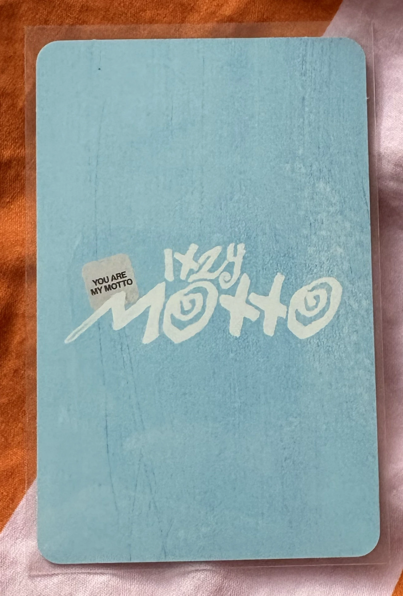 ITZY Lia ITZY - Lia - Motto Album photobook version pob (pre-order benefit) album photocard listing photo 2