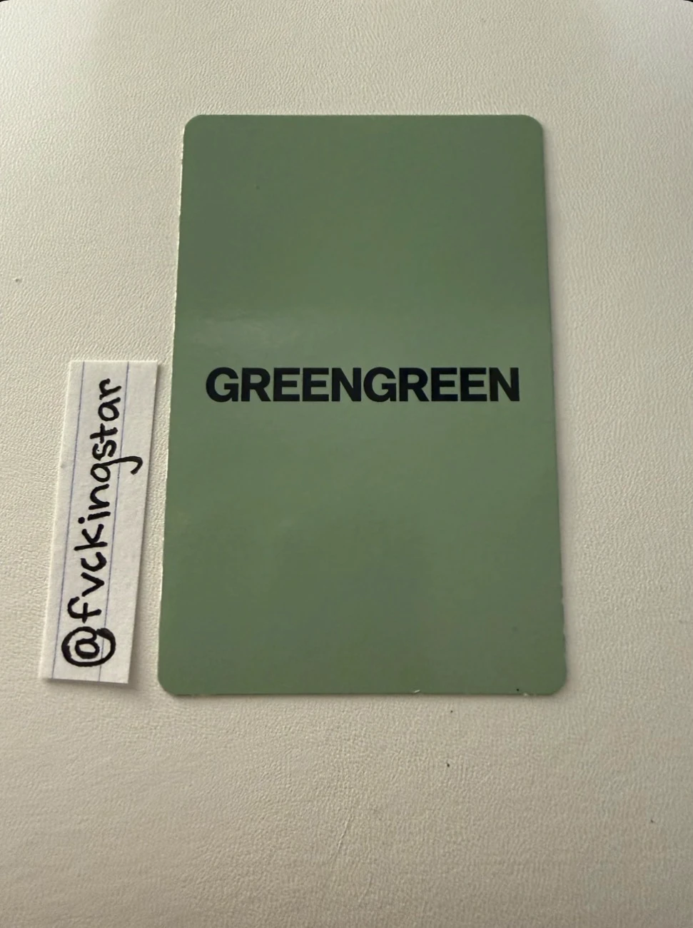 CORTIS Keonho CORTIS - Keonho - GREENGREEN Album target exclusive pob (pre-order benefit) listing photo 2