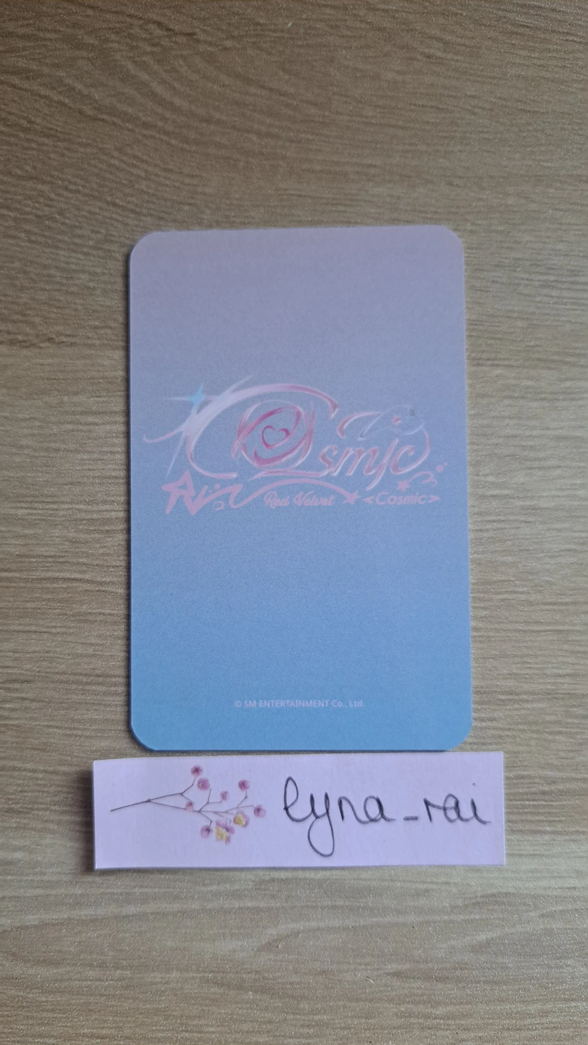 Red Velvet Irene Red Velvet - Irene - Cosmic Album pob (pre-order benefit) soundwave listing photo 2