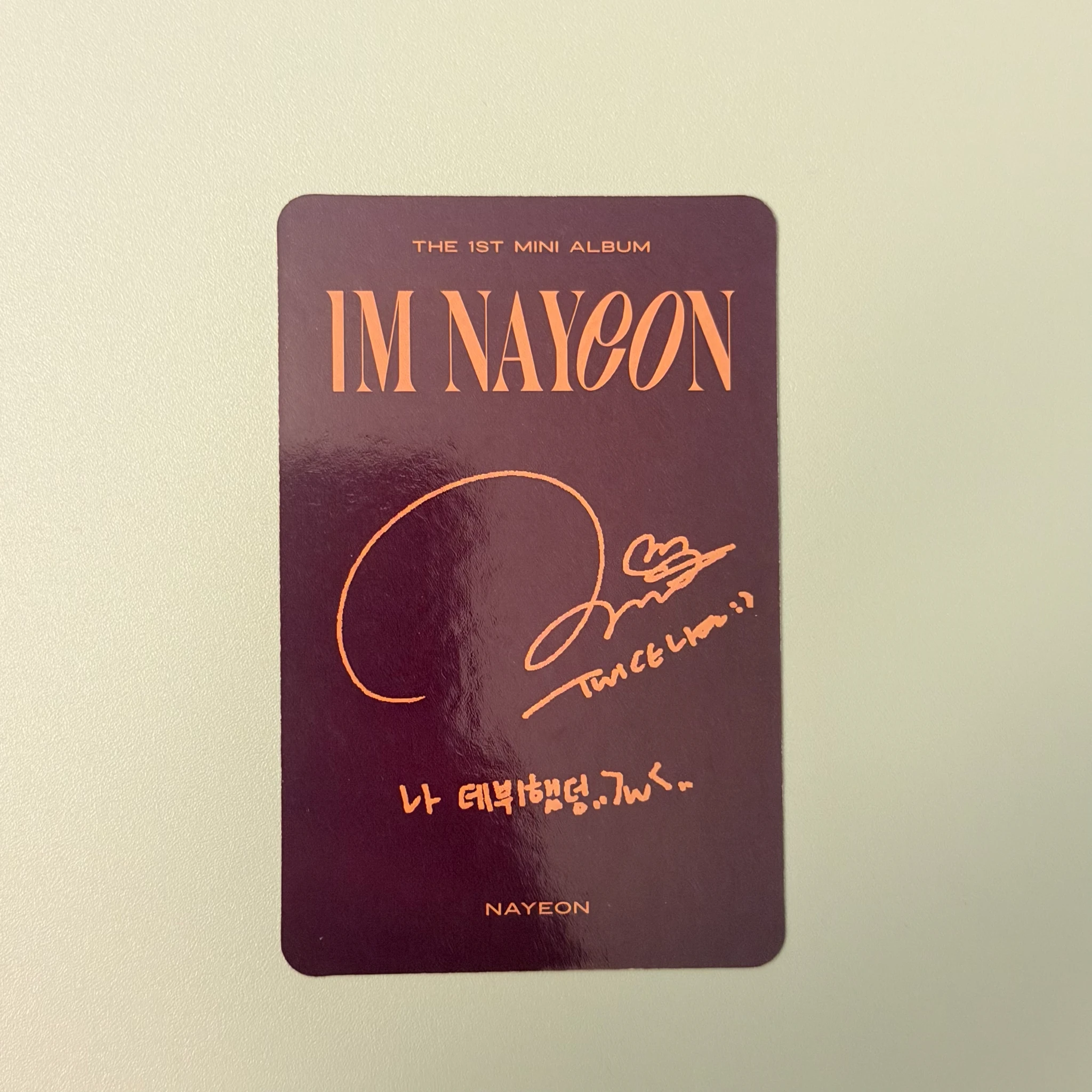 TWICE Nayeon TWICE-Nayeon-Album-nayeon im nayeon (solo) listing photo 2
