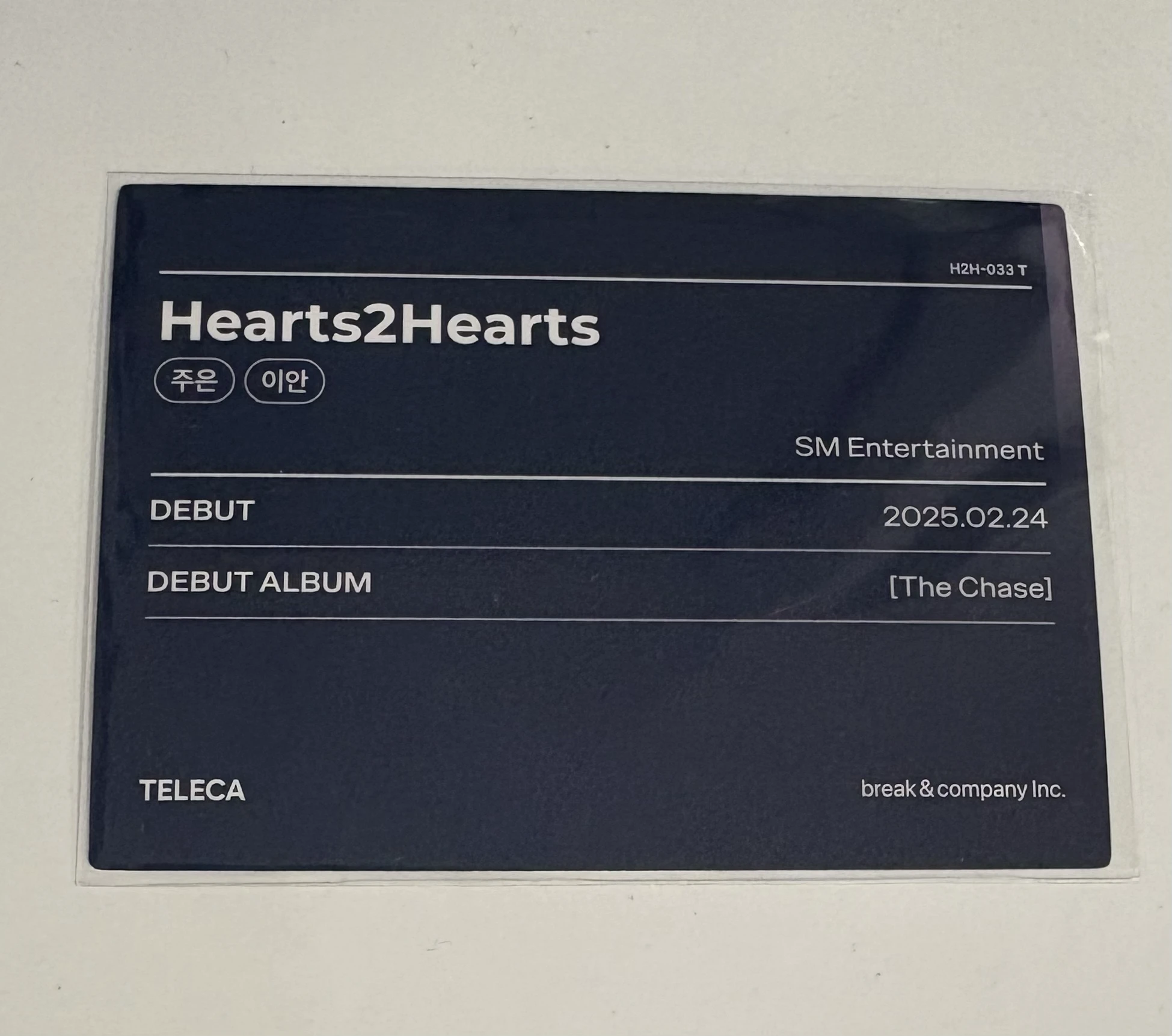 Hearts2Hearts Hearts2Hearts - Other trading card base listing photo 2