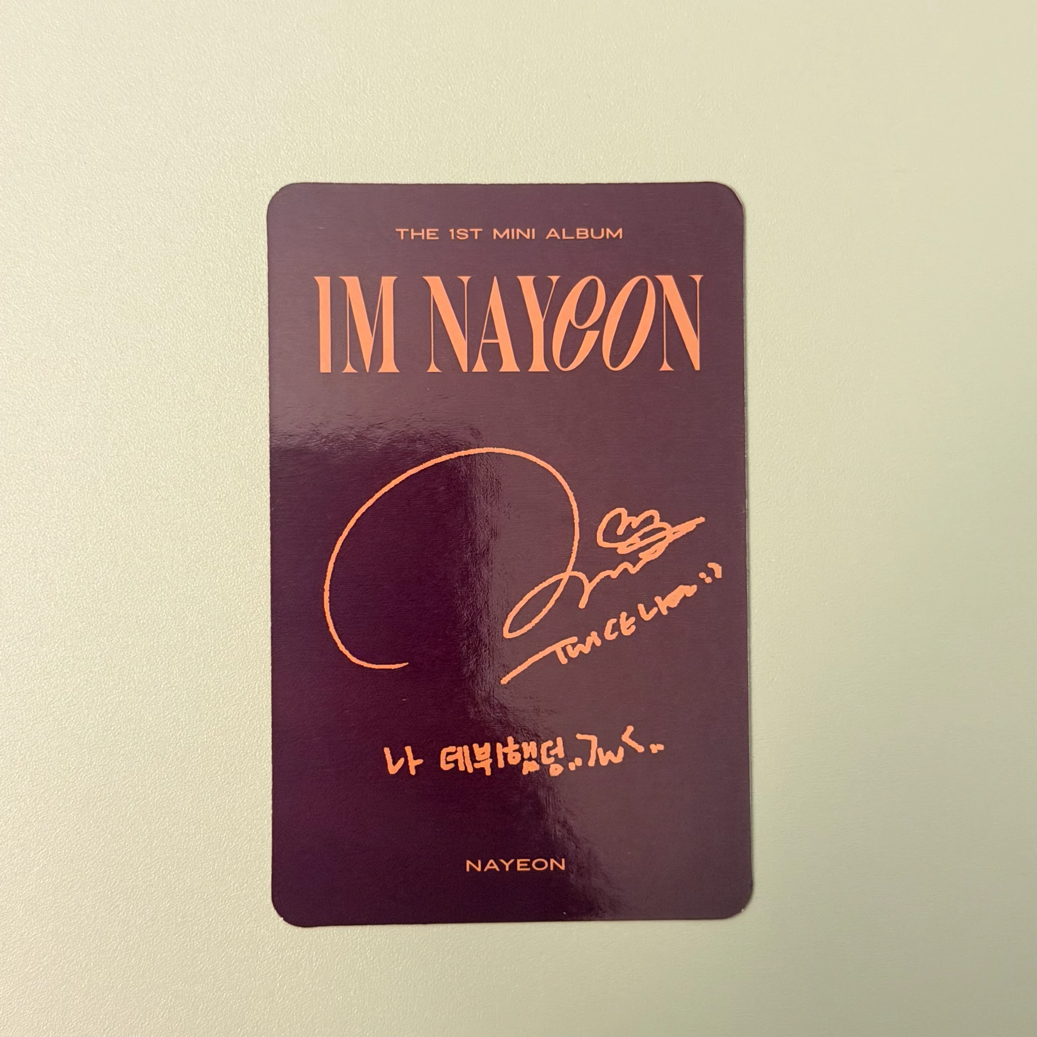 TWICE Nayeon TWICE-Nayeon-Album-nayeon im nayeon (solo) listing photo 2