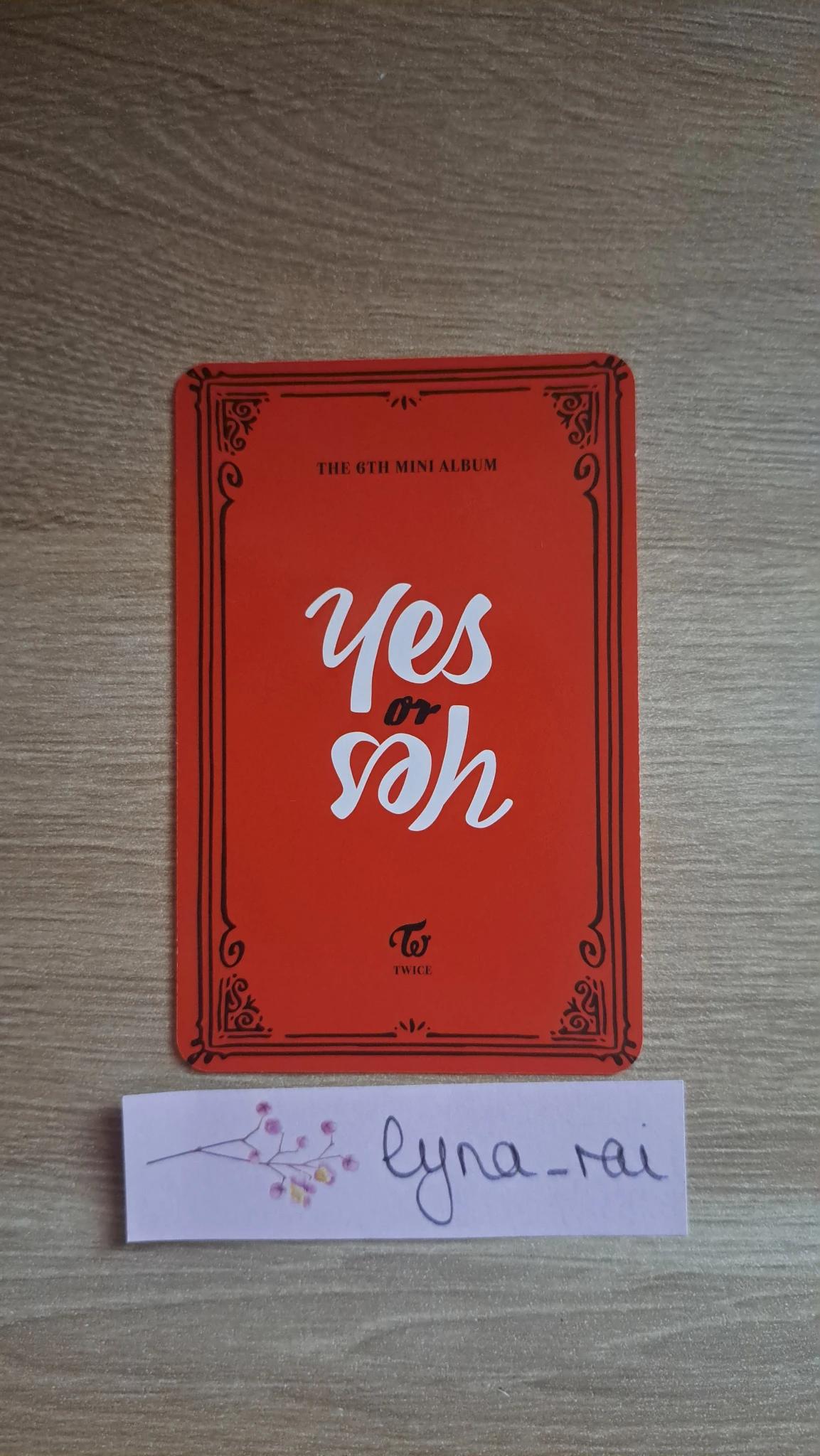 TWICE Jeongyeon TWICE-Jeongyeon-Album-yes or yes listing photo 2