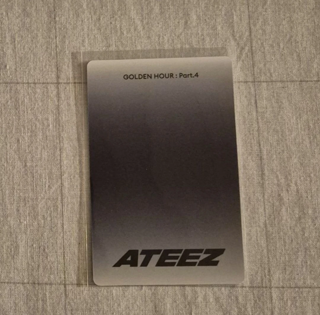 ATEEZ Mingi ATEEZ - Mingi - Golden Hour : Part.4 Album album photocard poca album listing photo 2