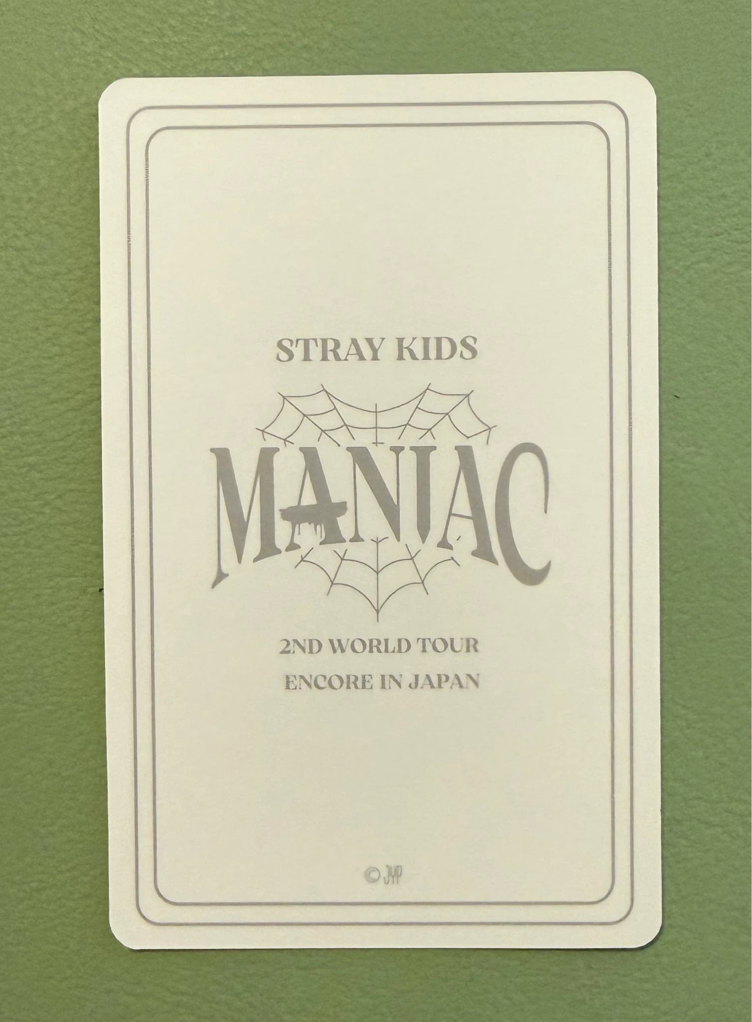 Stray Kids Seungmin Stray Kids - Seungmin - Maniac World Tour Event merch photocard polaroid set polaroid japan listing photo 2